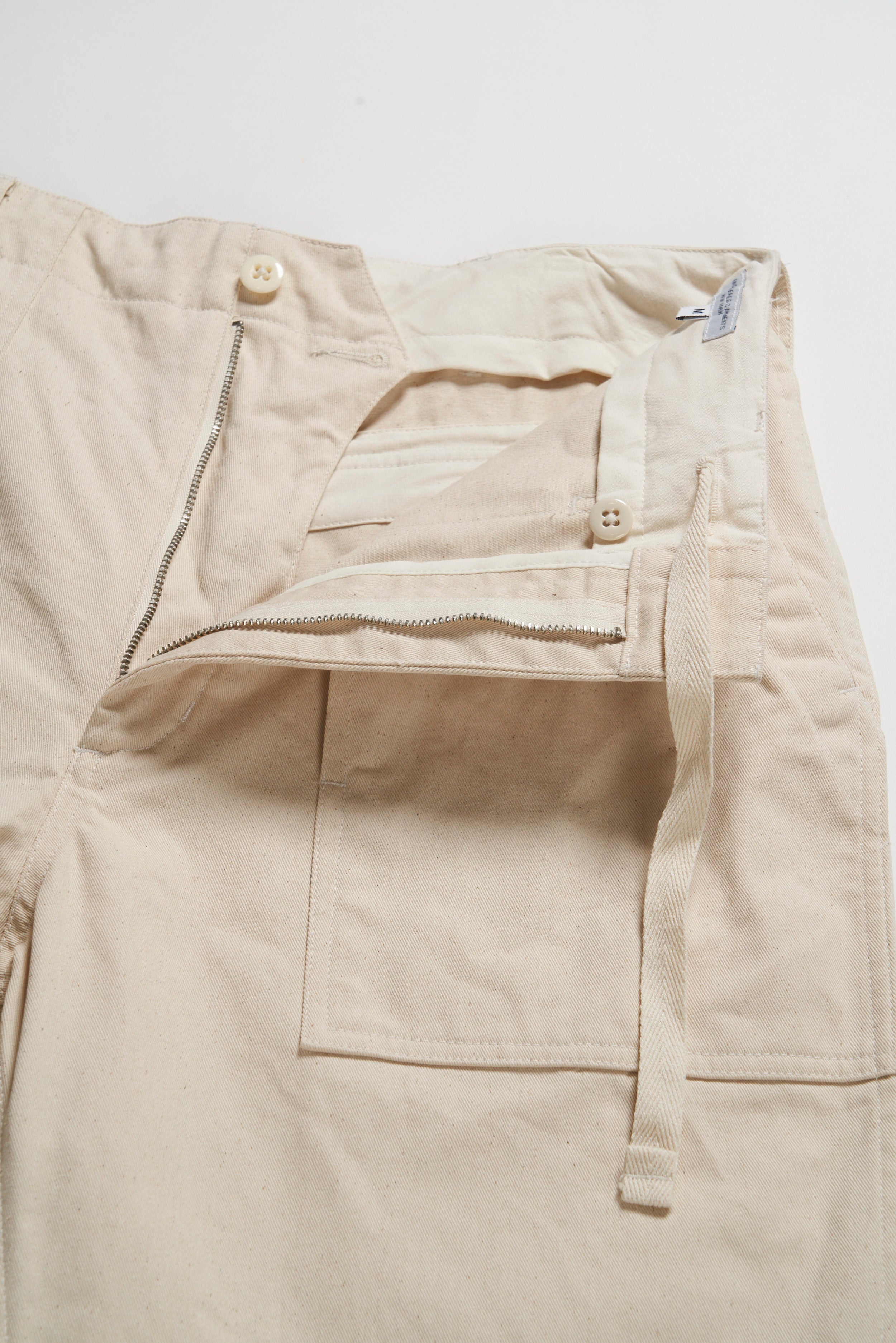 Engineered Garments Fatigue Pant  - Natural Chino Twill