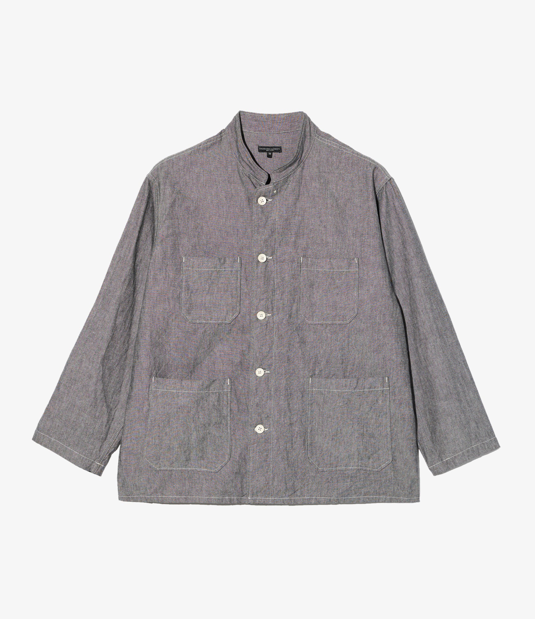 Dayton Shirt – Grey Chambray