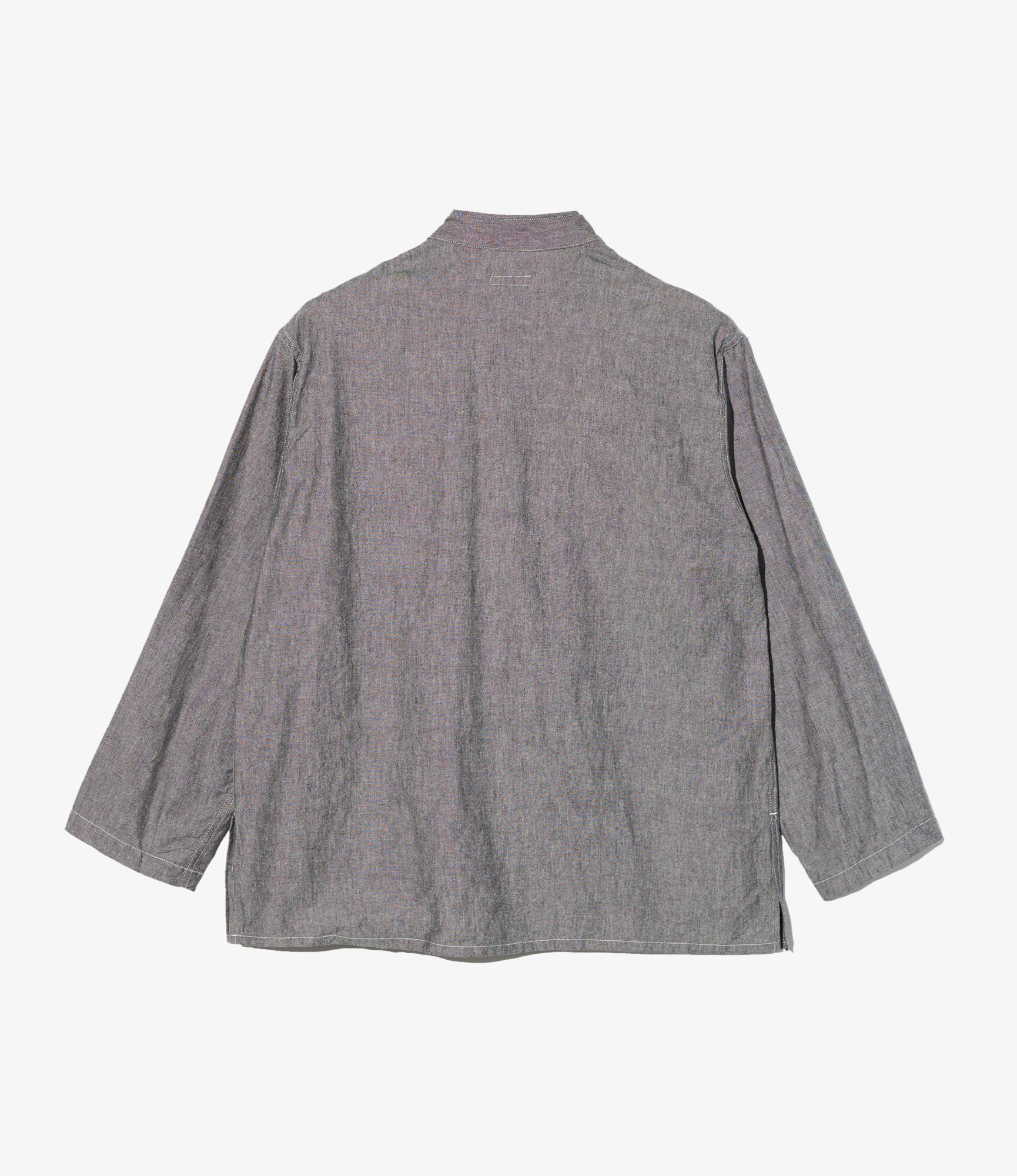 Dayton Shirt – Grey Chambray