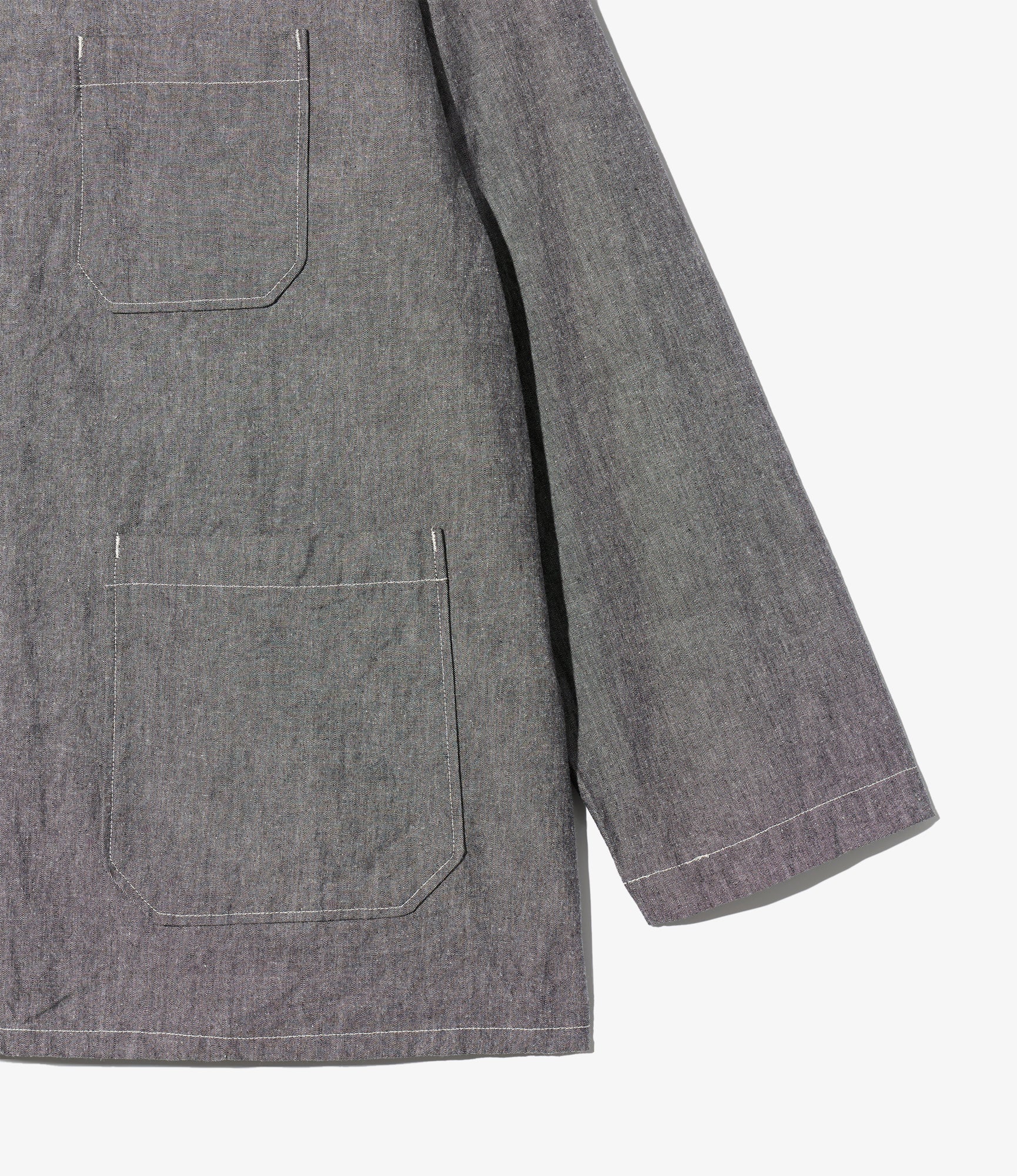 Dayton Shirt – Grey Chambray