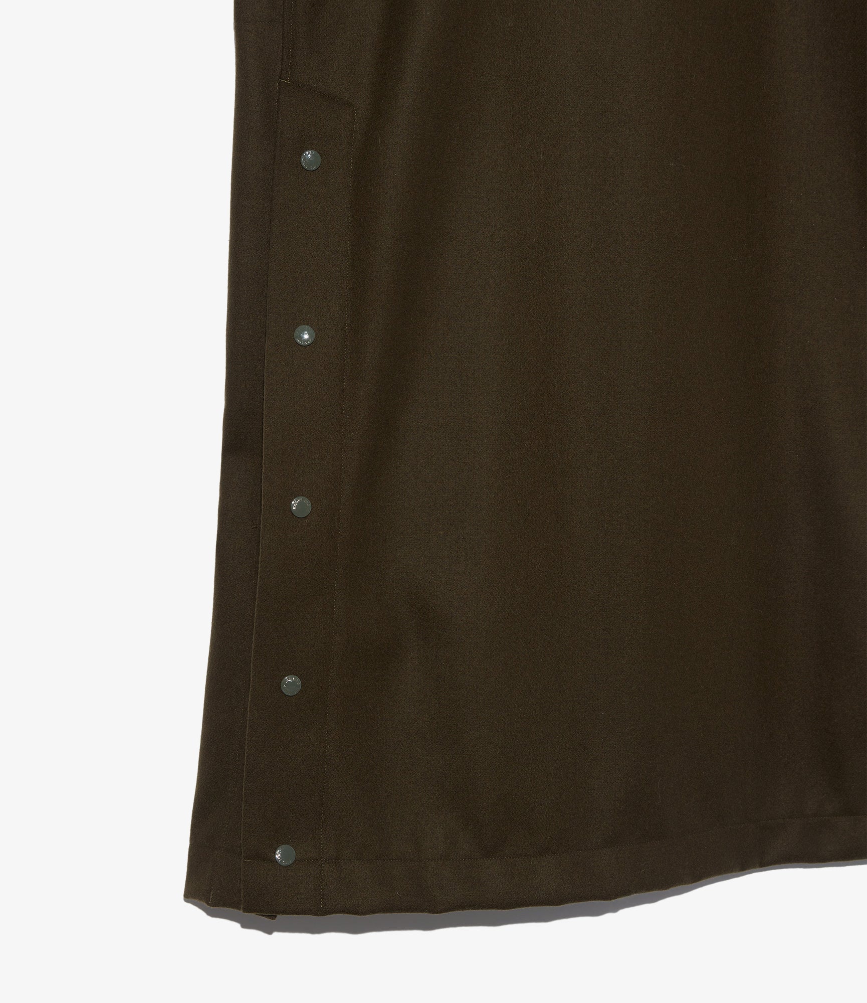 Duffle Coat – Olive 24oz Melton Wool