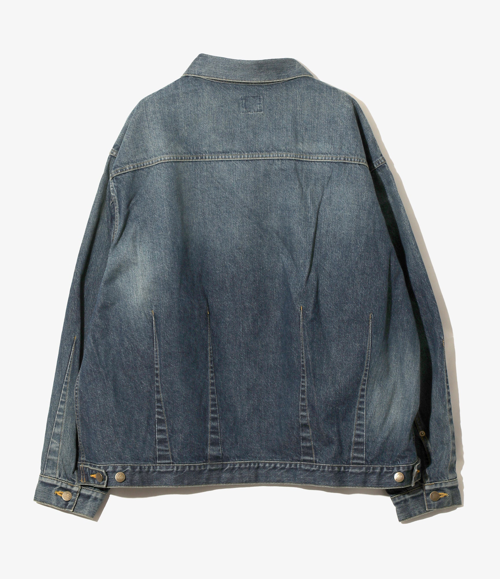 Darts Bottom Jean Jacket –  Indigo 12oz Denim