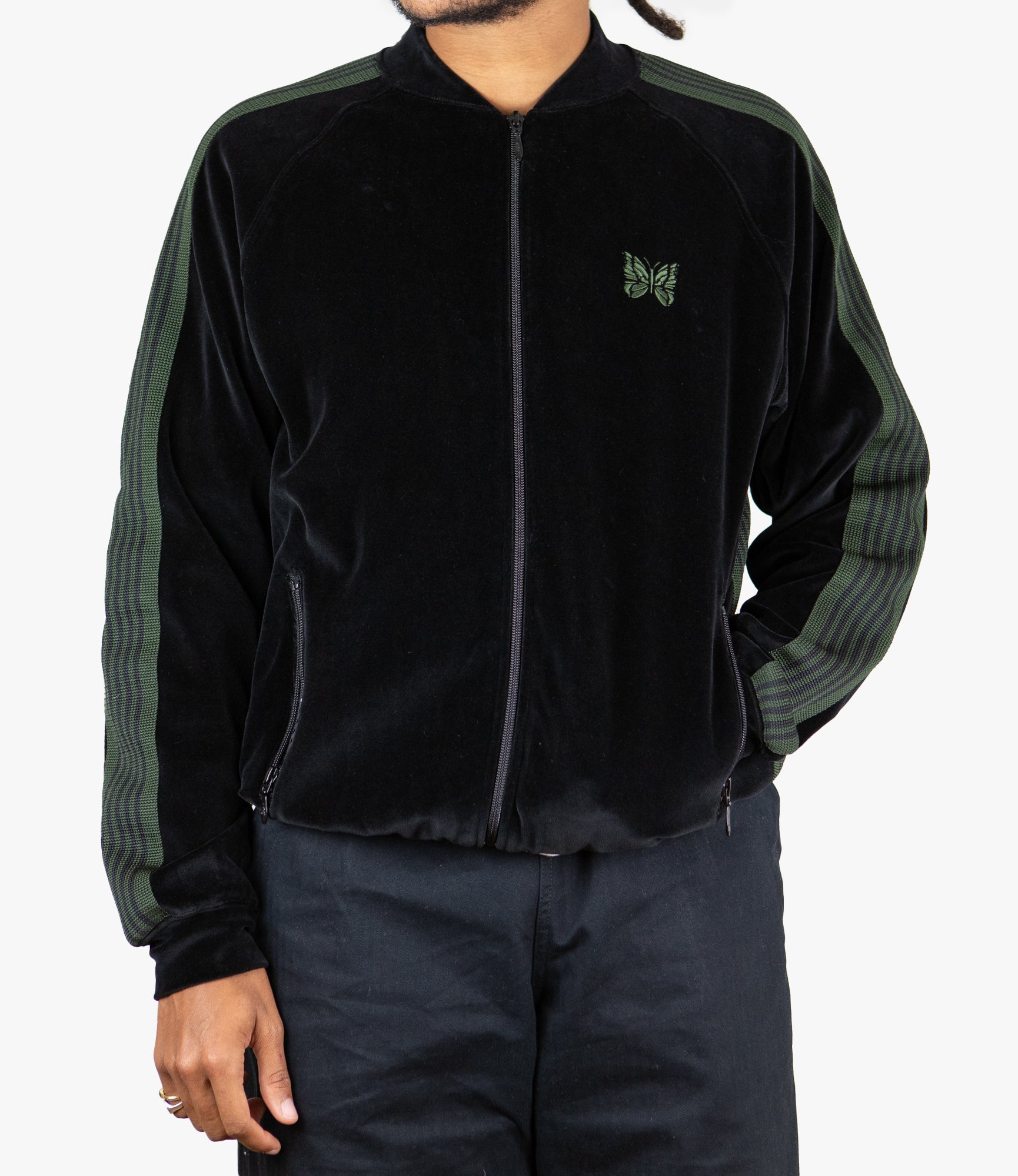 Needles velour jacket sale