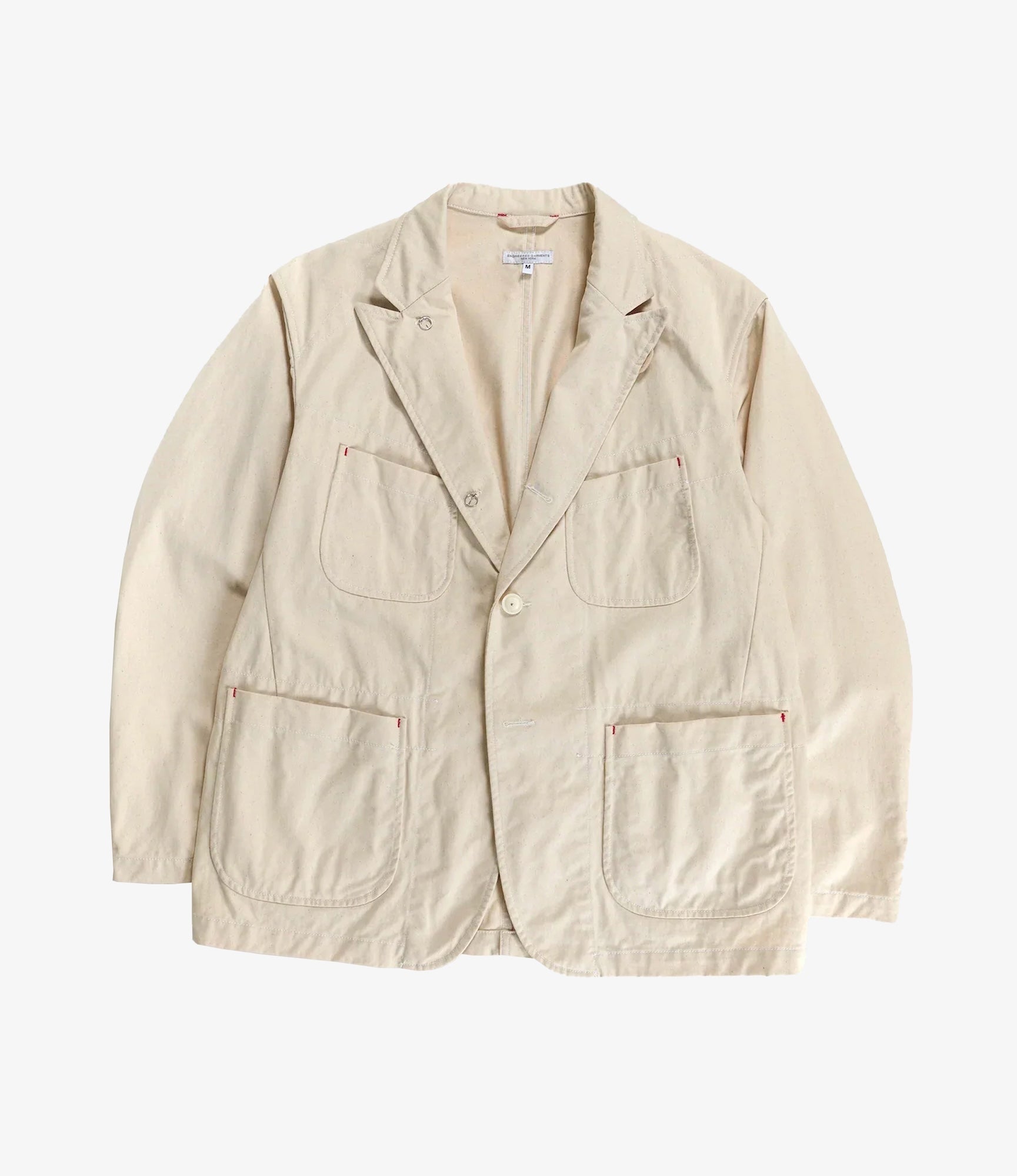 Engineered Garments Bedford Jacket - Natural Chino Twill
