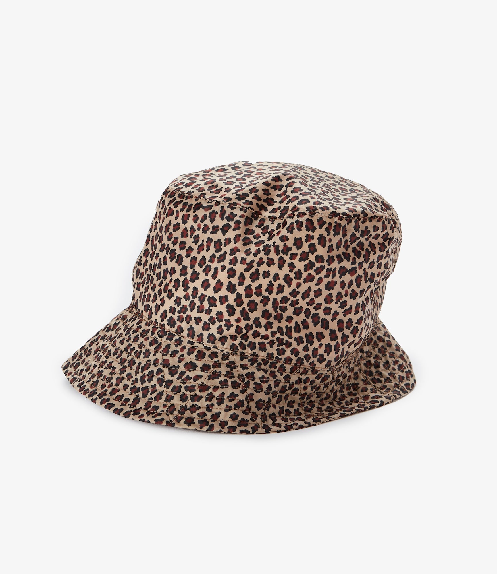 Engineered Garments Bucket Hat - Khaki Nylon Leopard Print