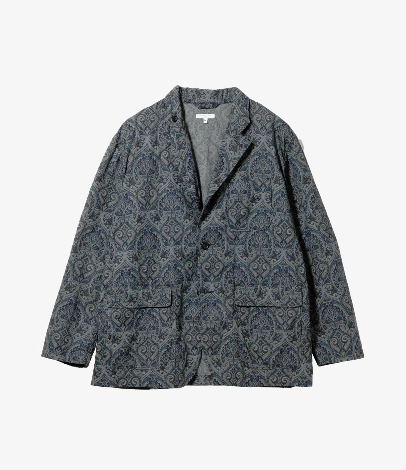 Engineered Garments Nepenthes SP Loiter Jacket - Navy Cotton Paisley Print