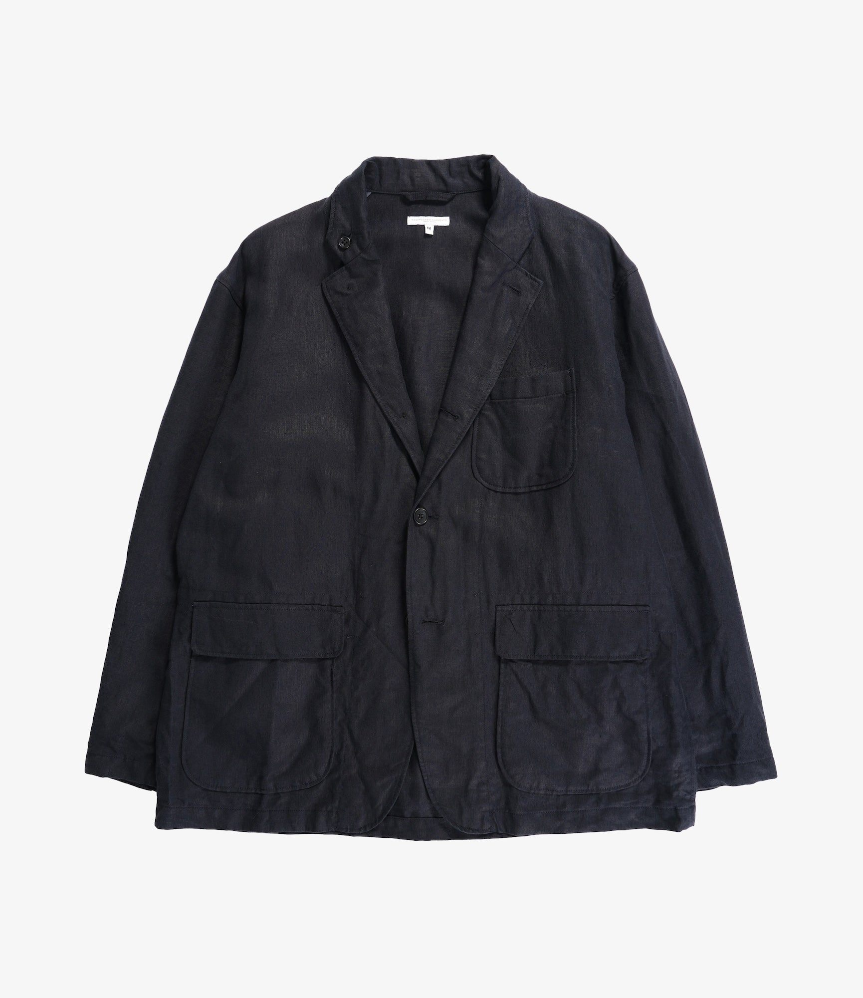 Engineered Garments Loiter Jacket - Navy Linen Twill – Engineered Garments – Nepenthes London