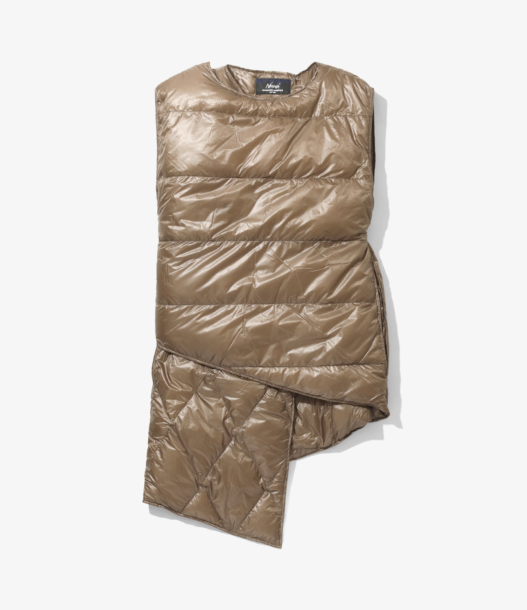 Engineered Garments x Nanga Wrap Vest - Mocha