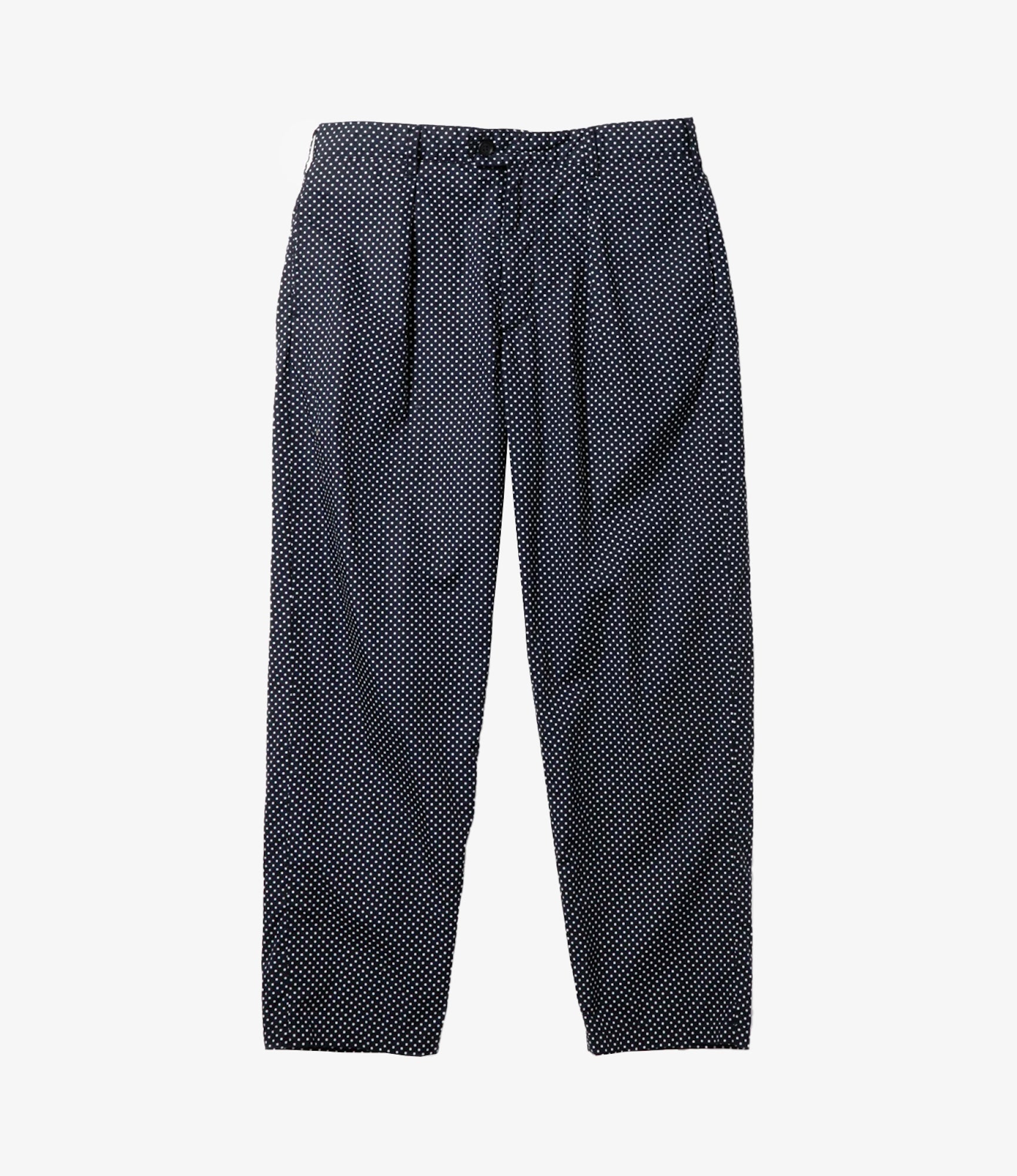 Engineered Garments Nepenthes SP Carlyle Pant - Navy Big PD Broadcloth
