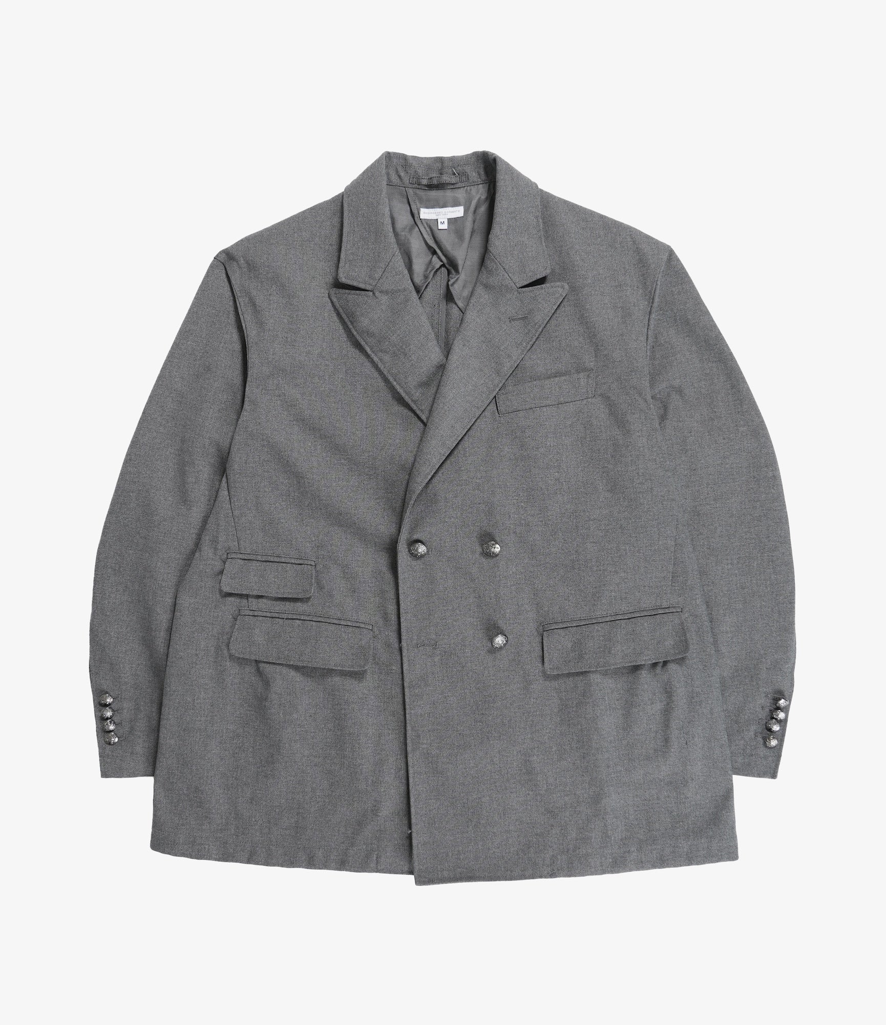 Engineered Garments Newport Jacket - Grey PC Hopsack
