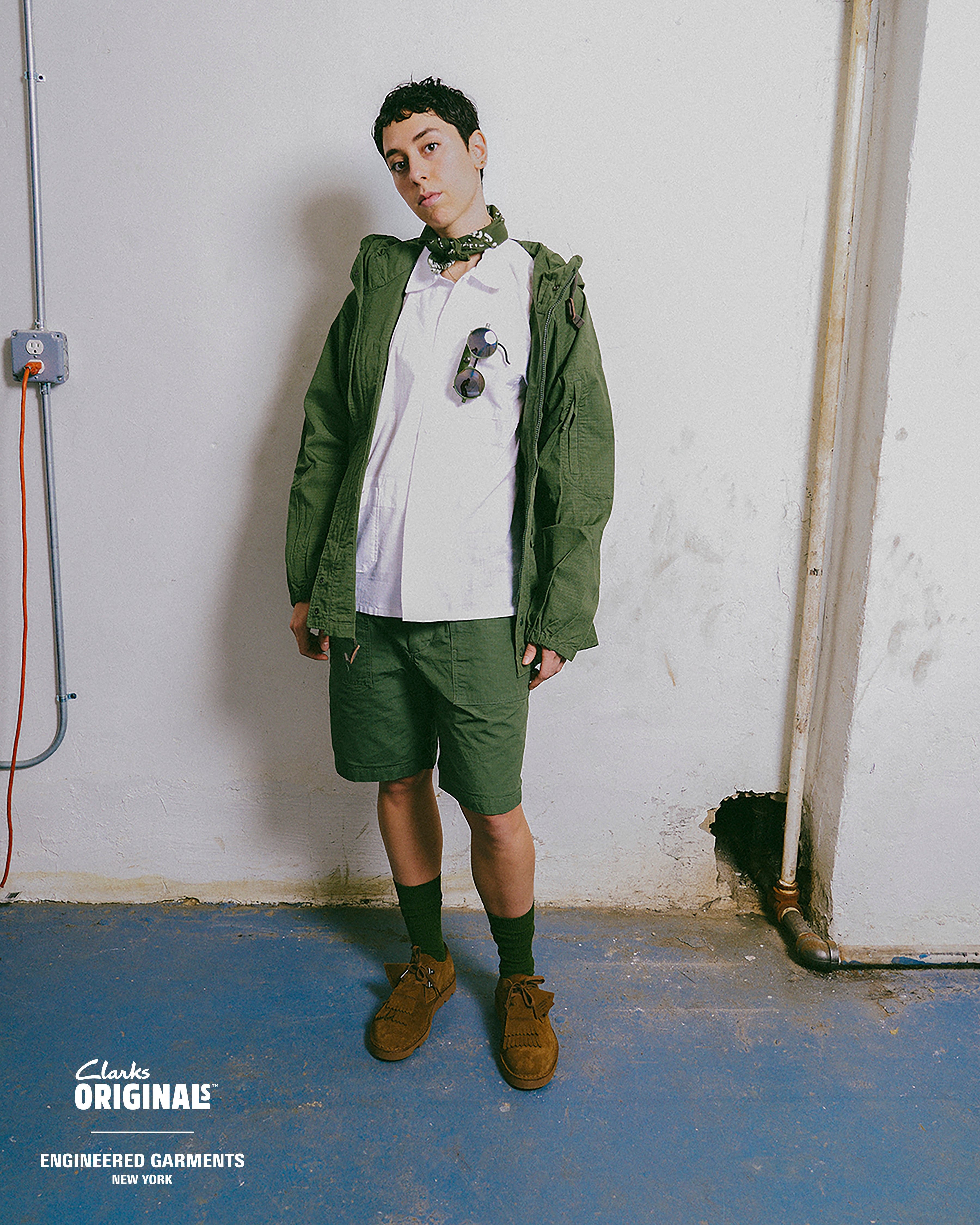 Press Release - Engineered Garments X Clark's - Desert Khan