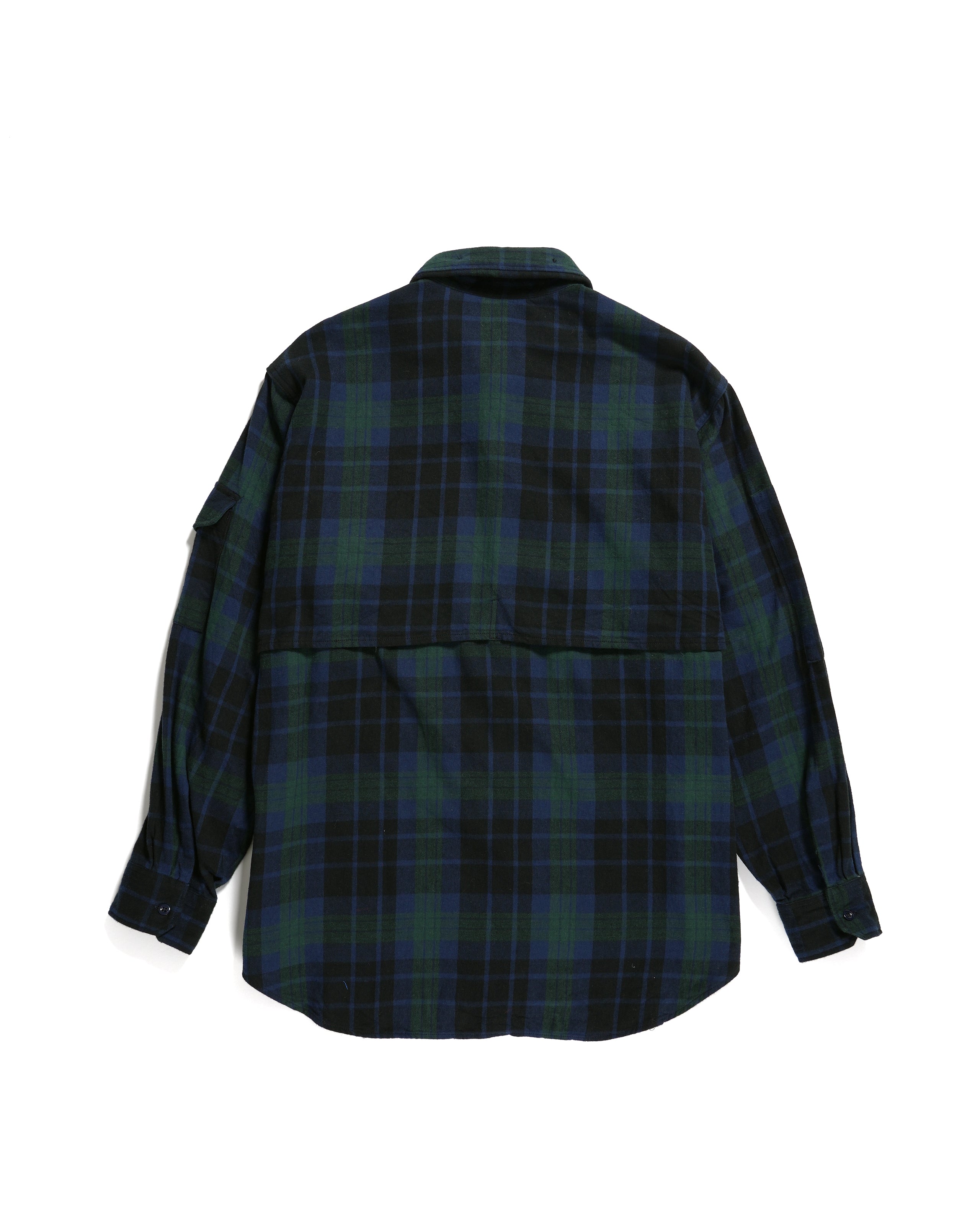 Engineered Garments Trail Shirt - Blackwatch Cotton Flannel