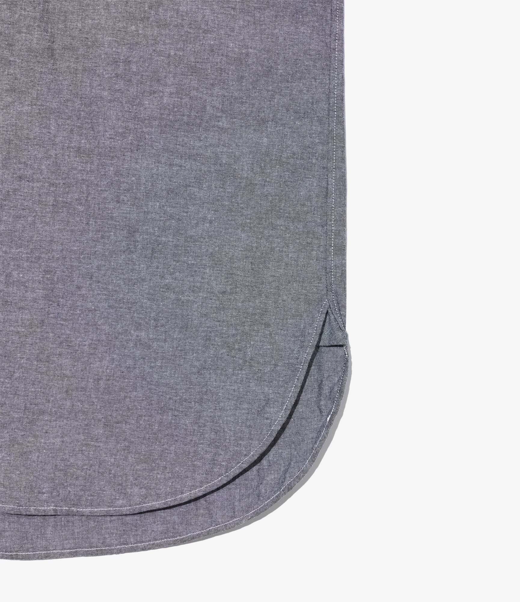 19th Century BD Shirt – Grey Chambray