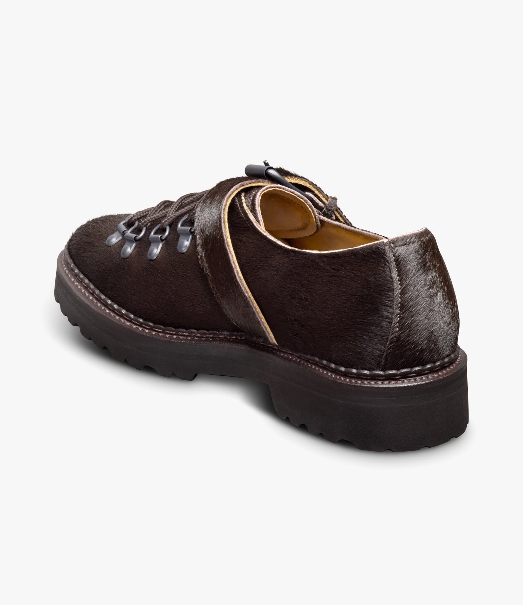 Adirondack Low Hiker Shoe – Brown Pony Hair