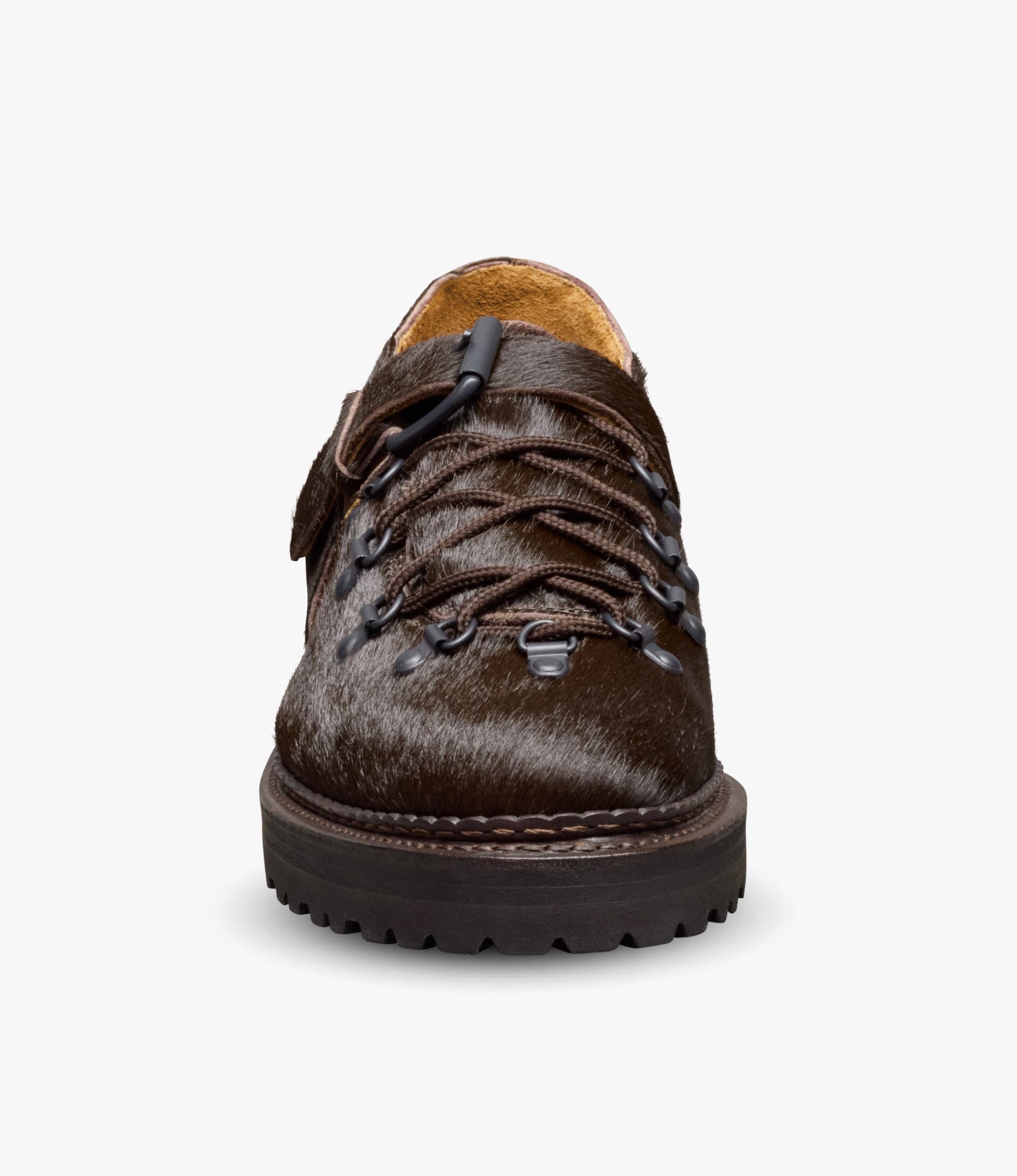 Adirondack Low Hiker Shoe – Brown Pony Hair