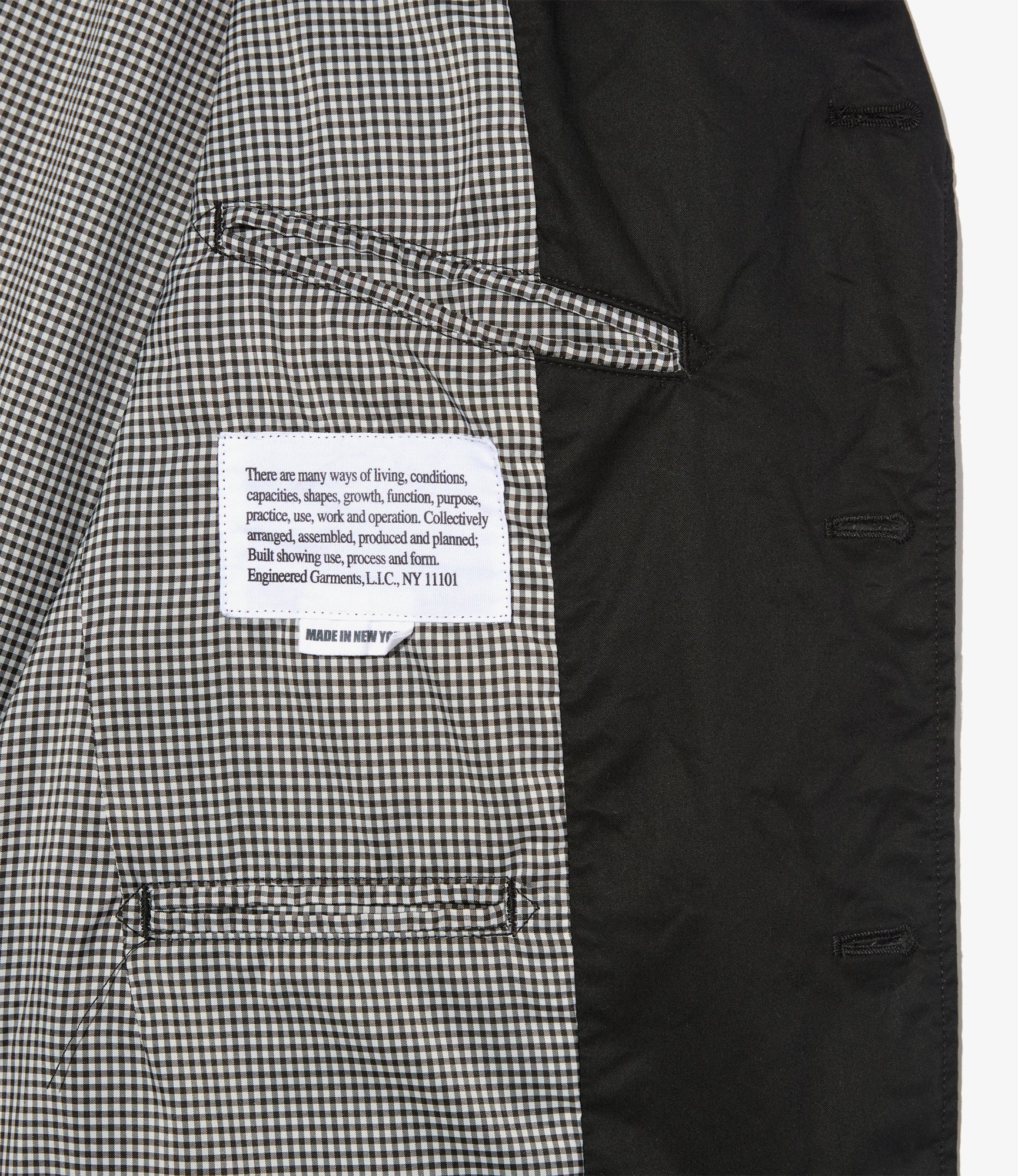 Andover Jacket – Black High Count Twill