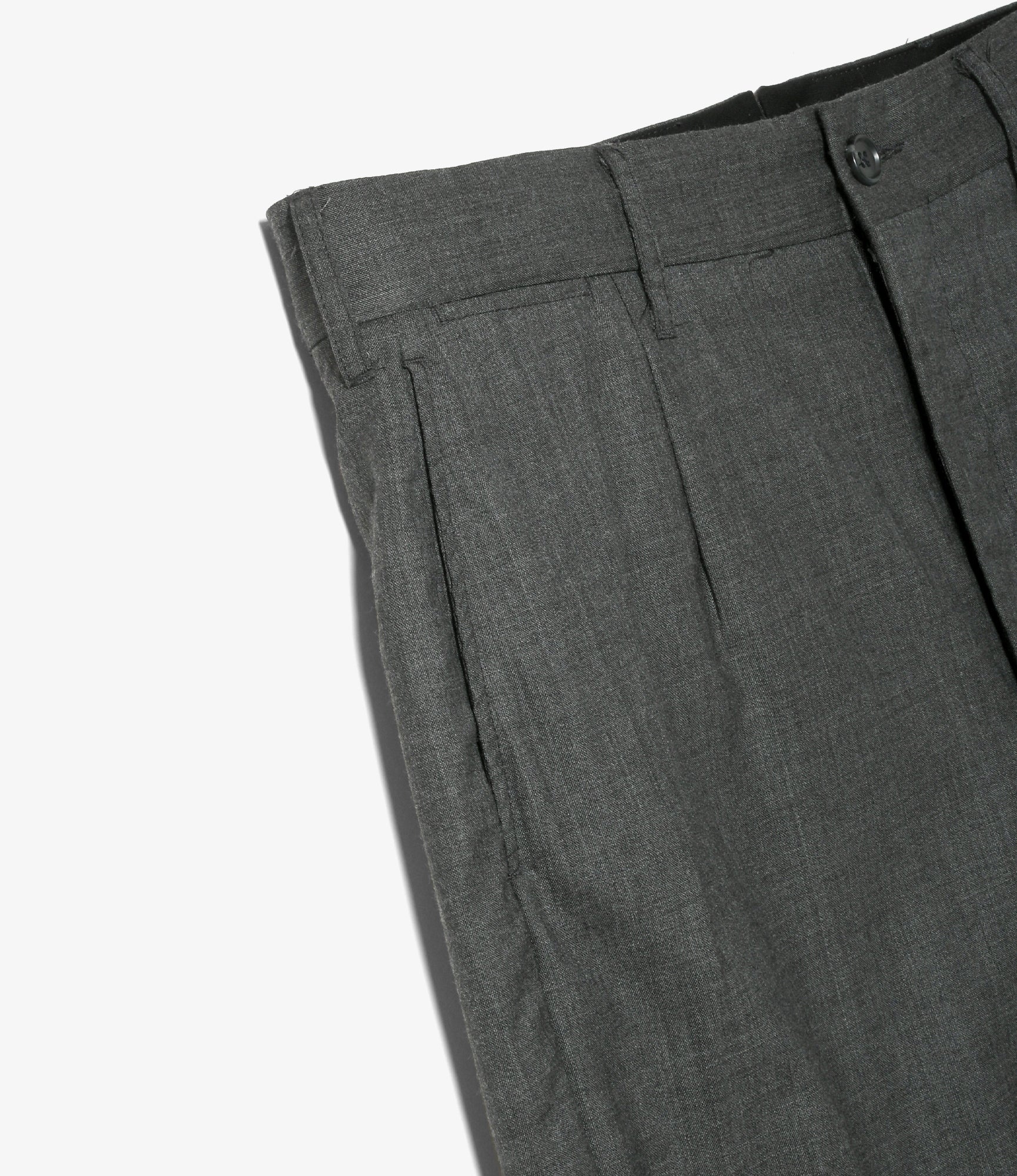 Andover Pant – Charcoal Tropical Wool