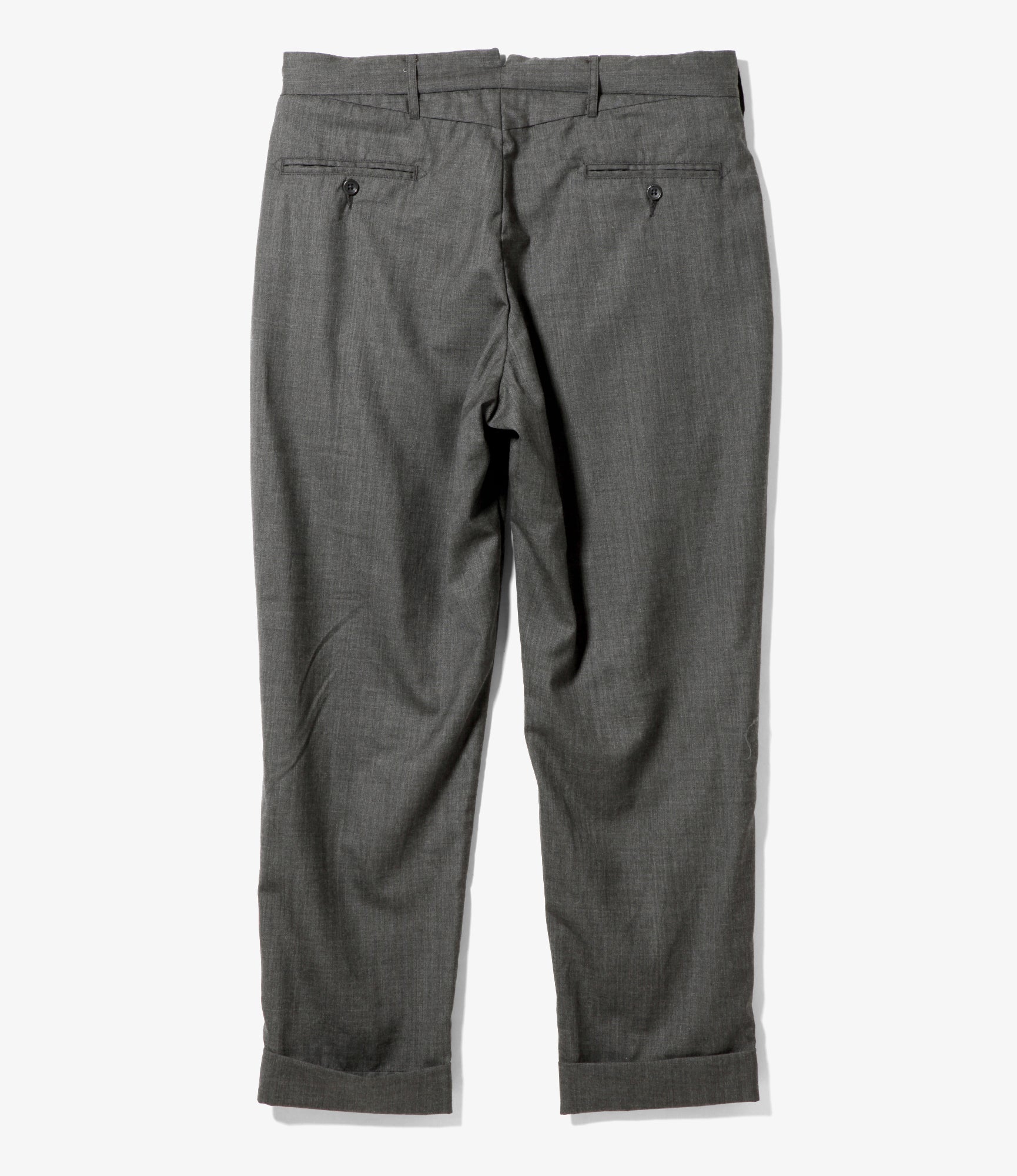 Andover Pant – Charcoal Tropical Wool