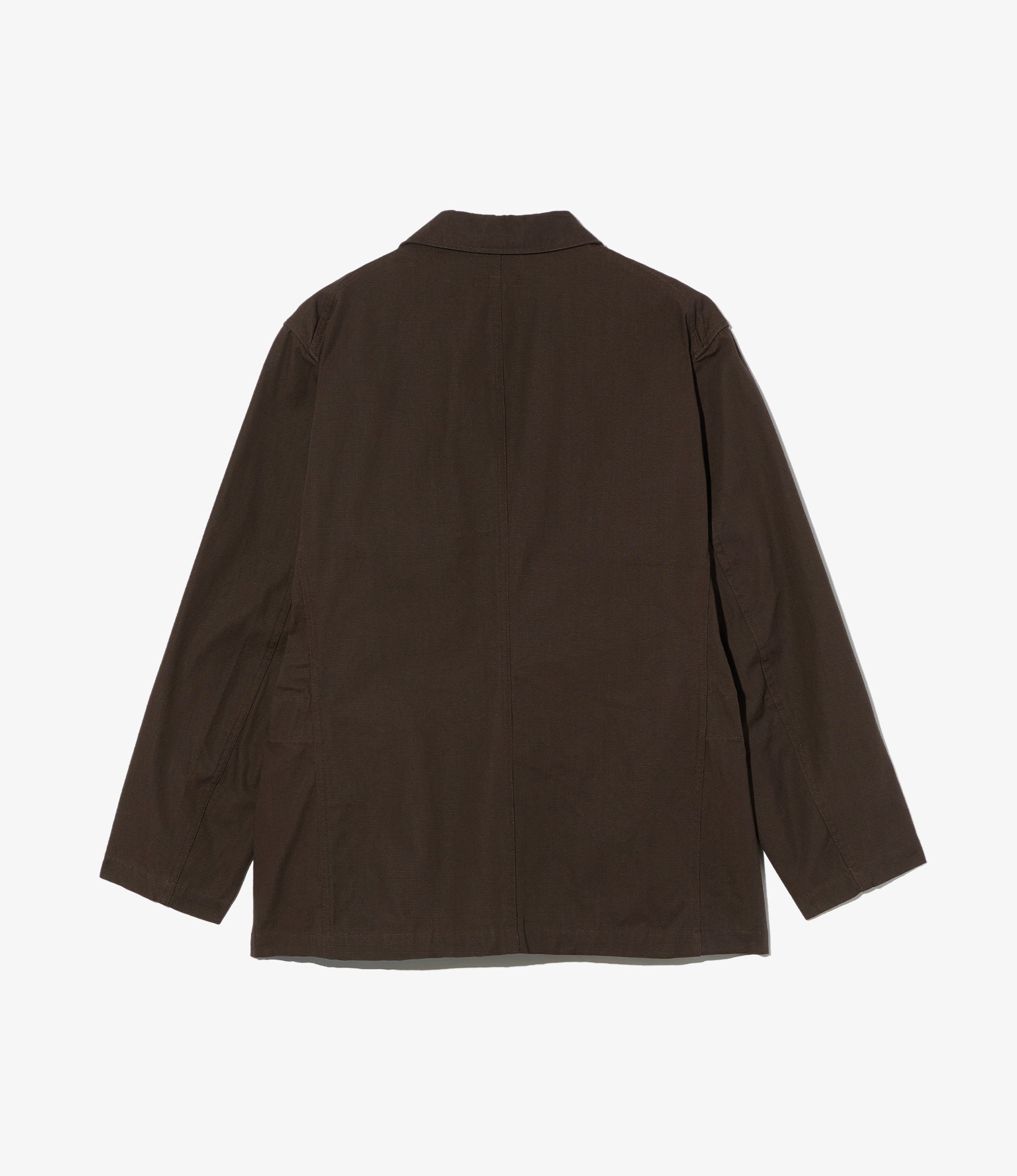 Bedford Jacket – Dark Brown Heavy Ripstop Cotton