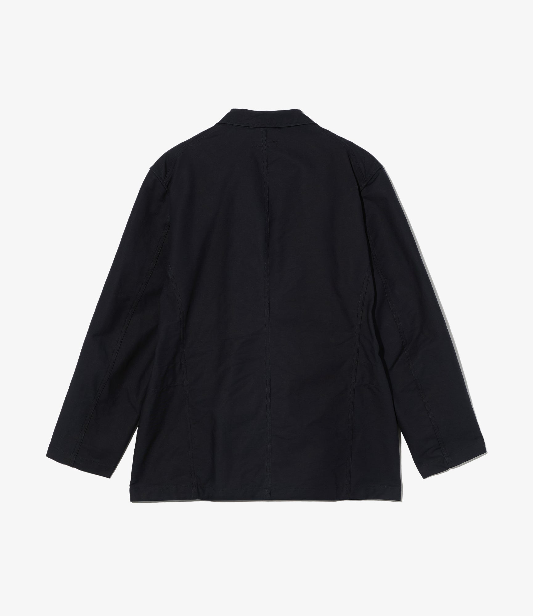 Bedford Jacket – Navy Cotton Double Cloth