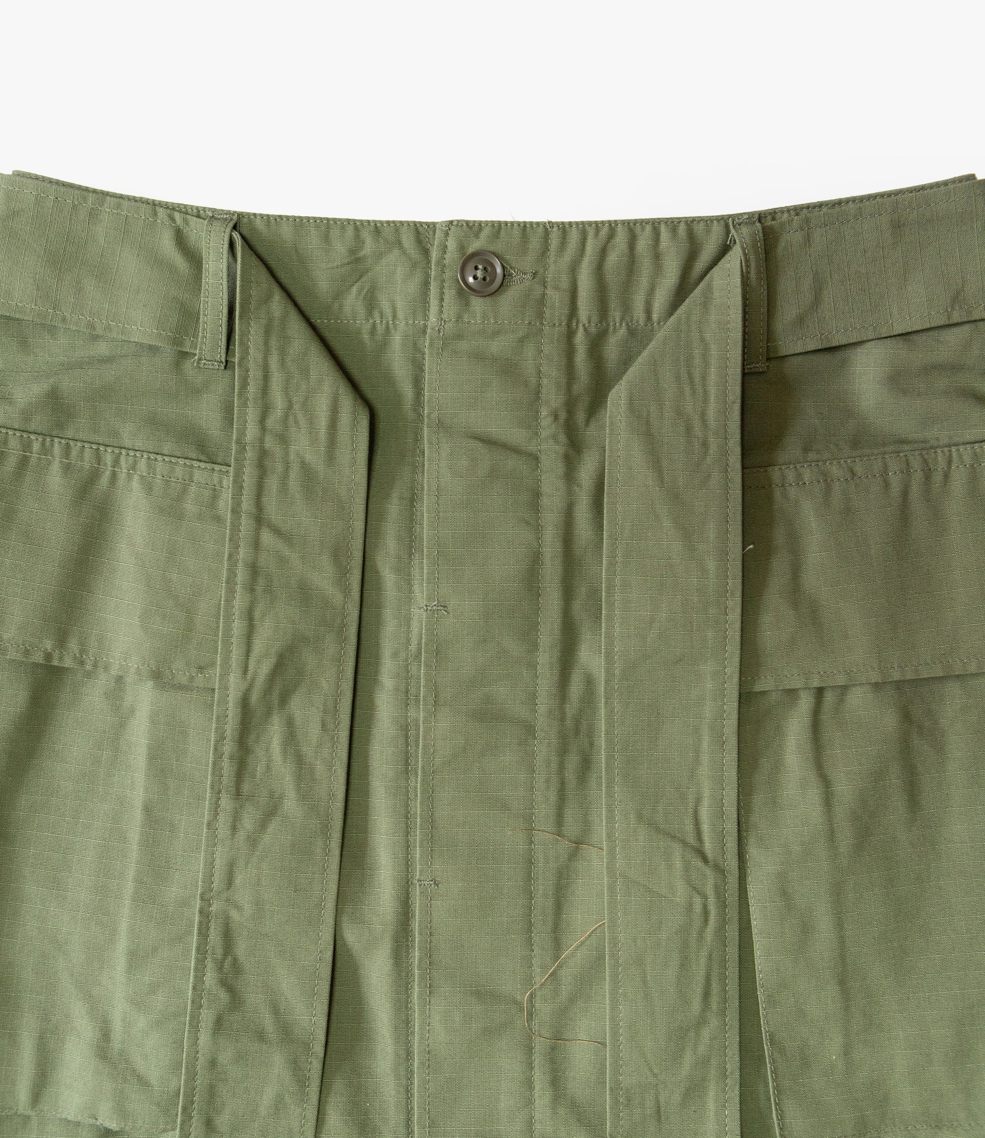 Engineered Garments Blank Label Monkey Skirt – Olive Cotton Ripstop – Engineered Garments Blank Label – Nepenthes London