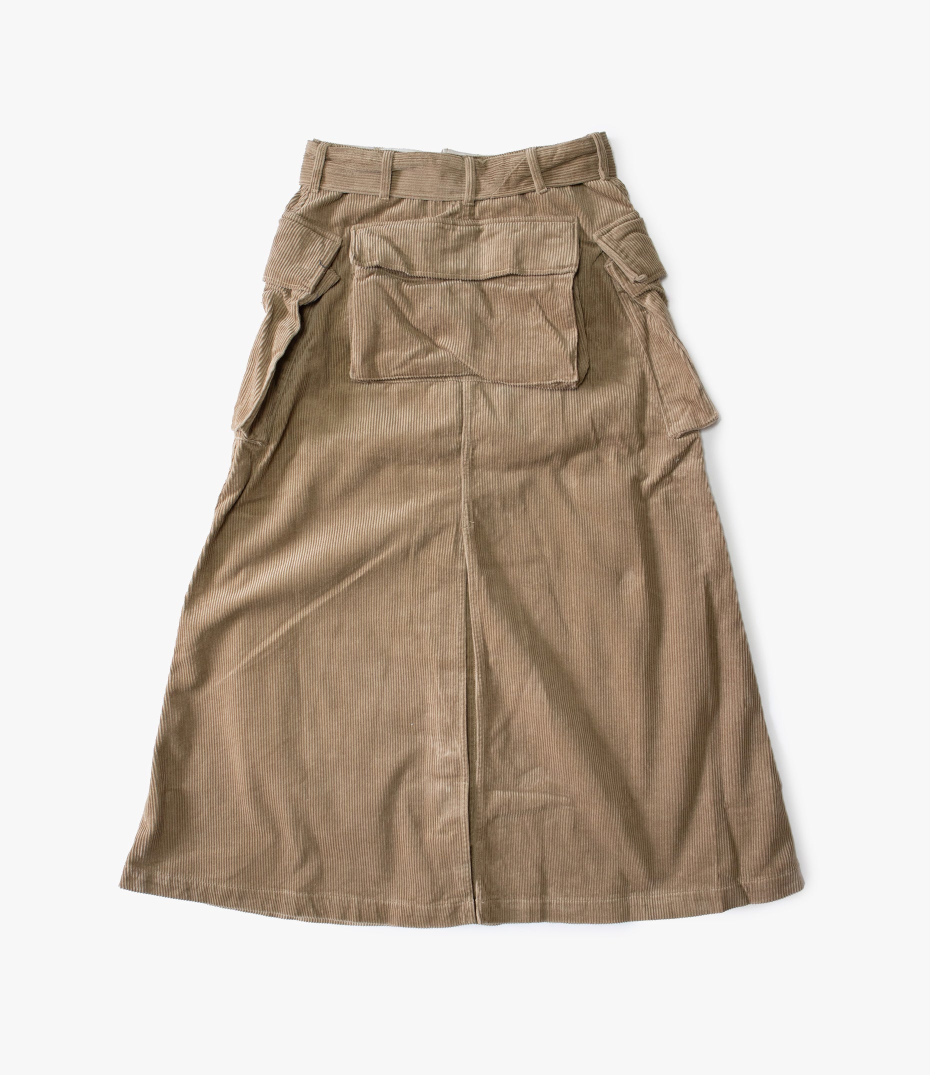Engineered Garments Blank Label Monkey Skirt – Khaki 8W Corduroy – Engineered Garments Blank Label – Nepenthes London