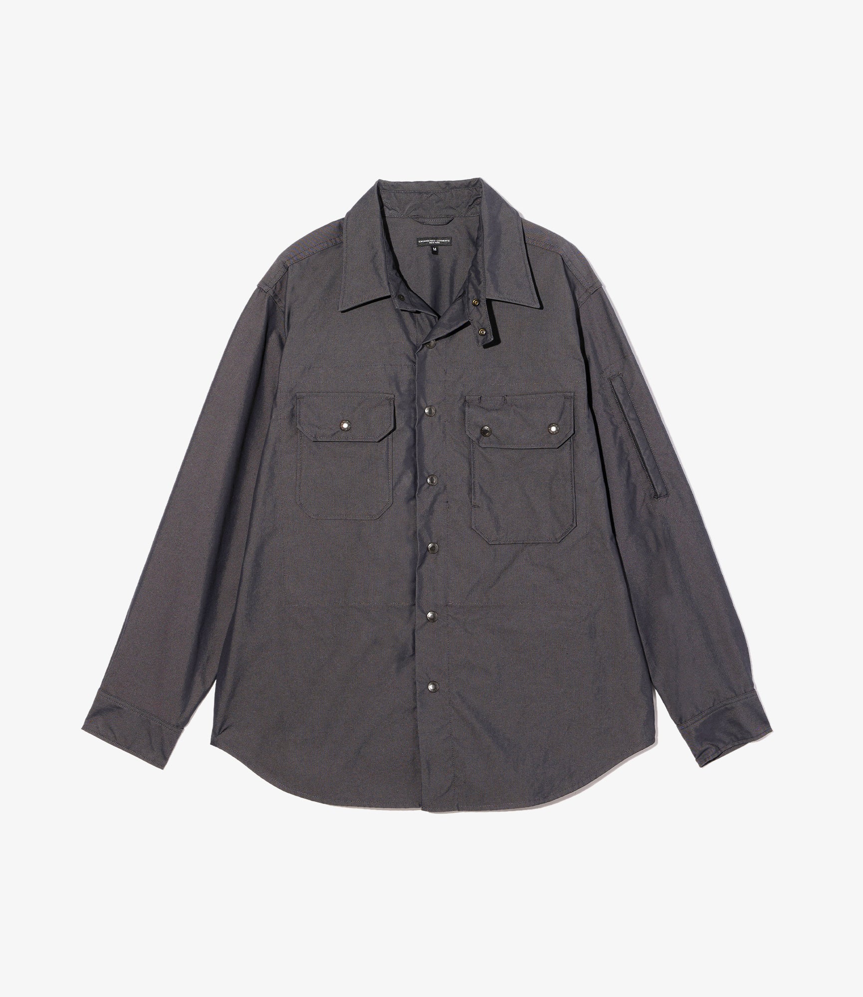 CPO Shirt Jacket – Charcoal Weather Poplin