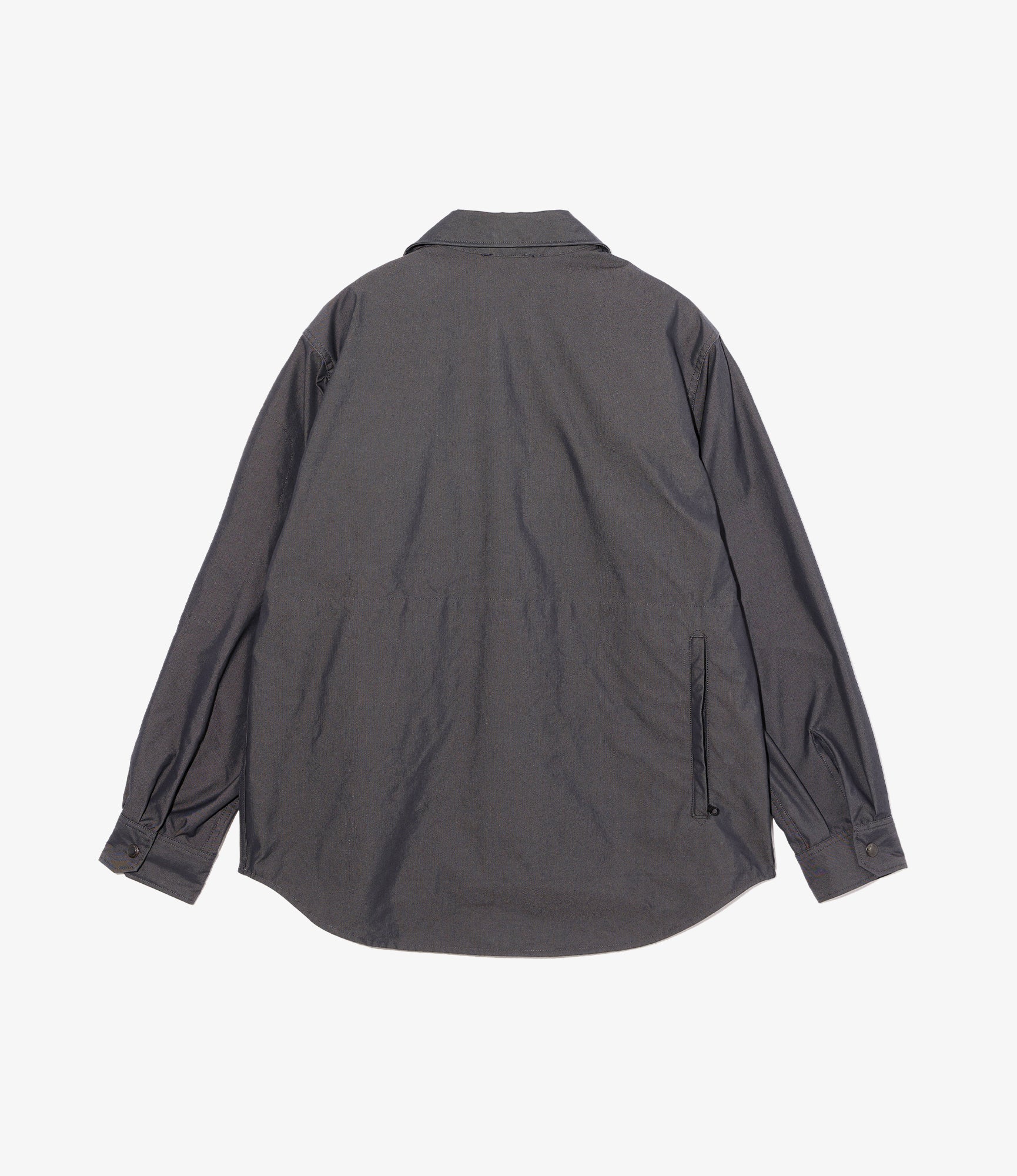 CPO Shirt Jacket – Charcoal Weather Poplin