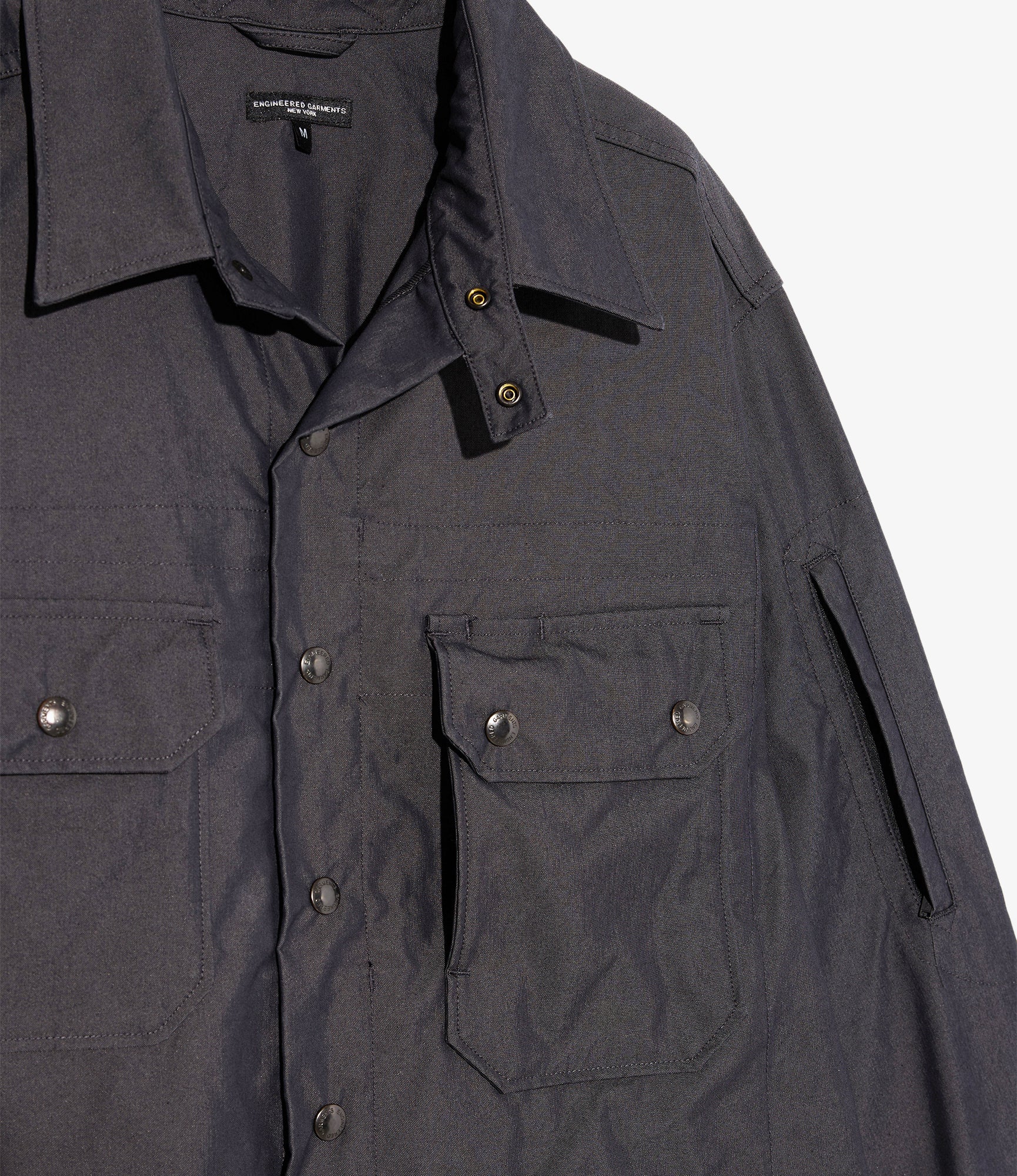 CPO Shirt Jacket – Charcoal Weather Poplin
