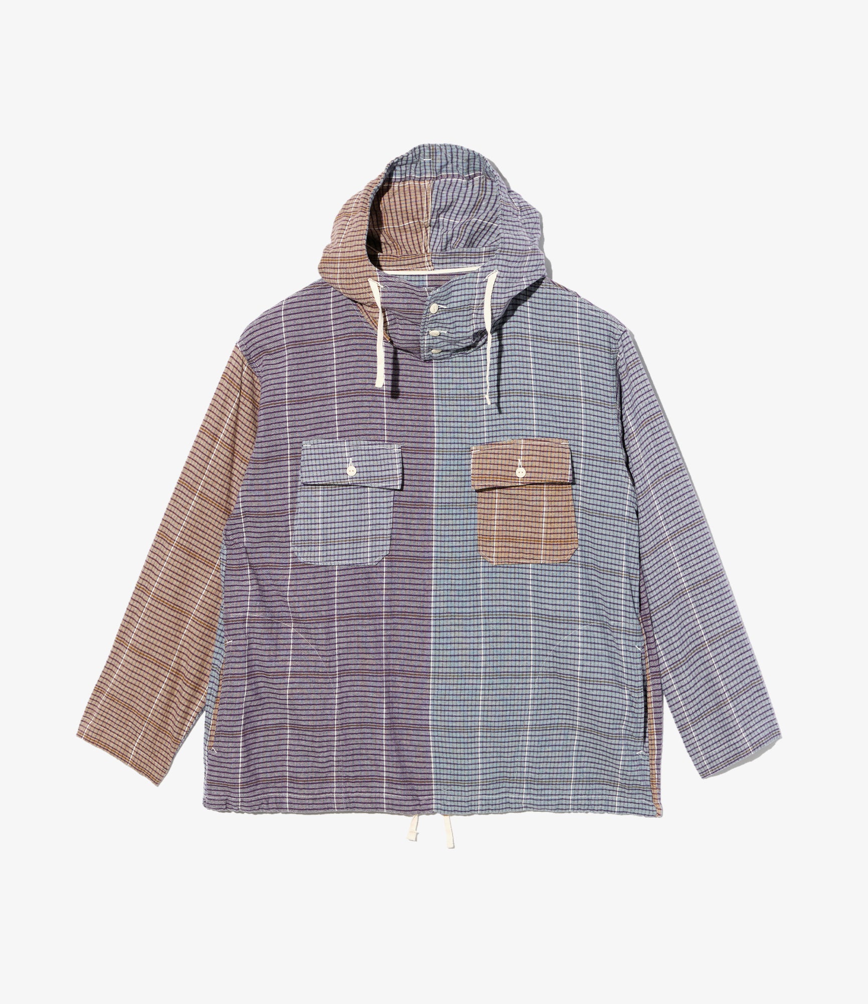 Cagoule Shirt – Multicolour Block Check