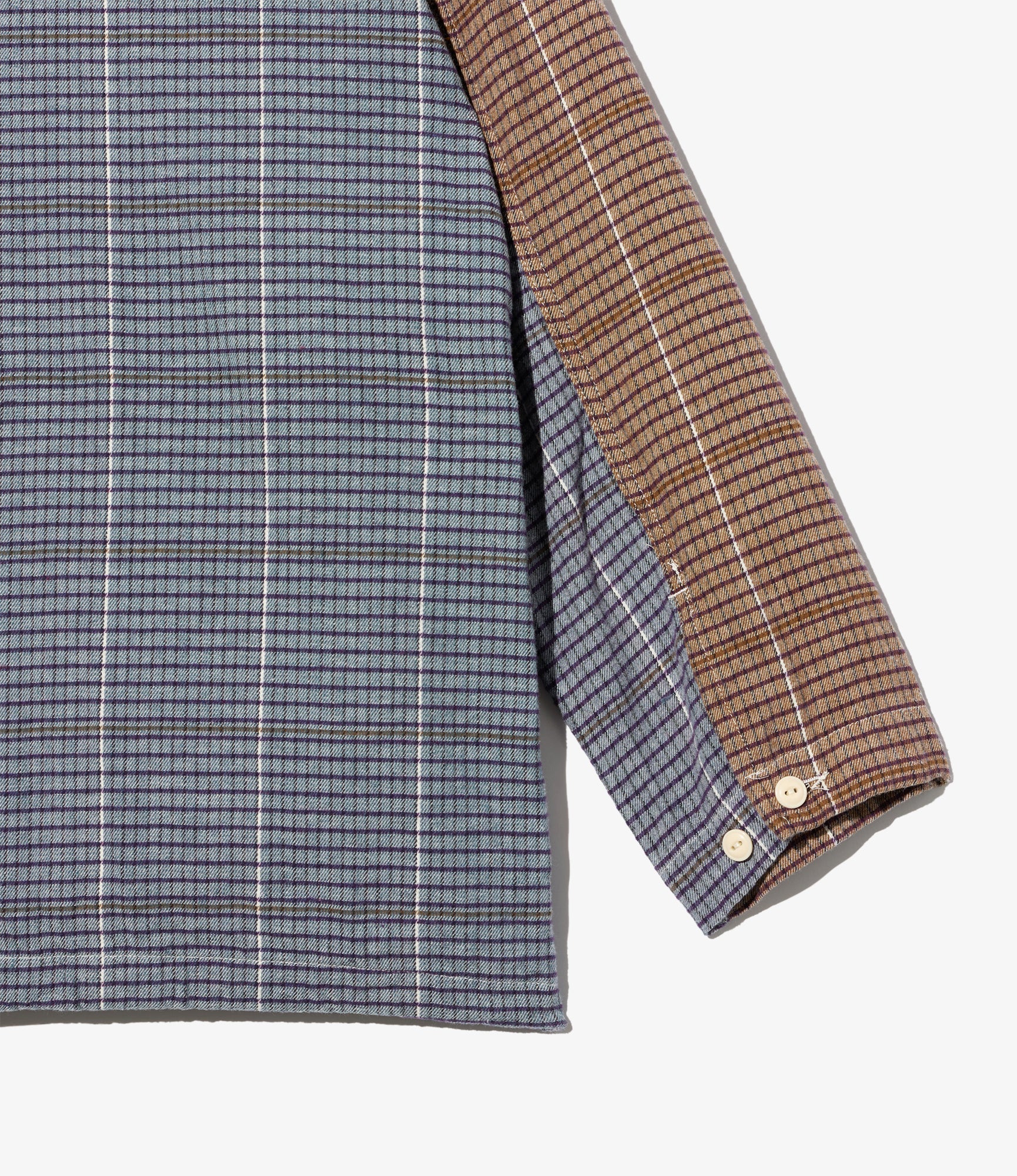 Cagoule Shirt – Multicolour Block Check