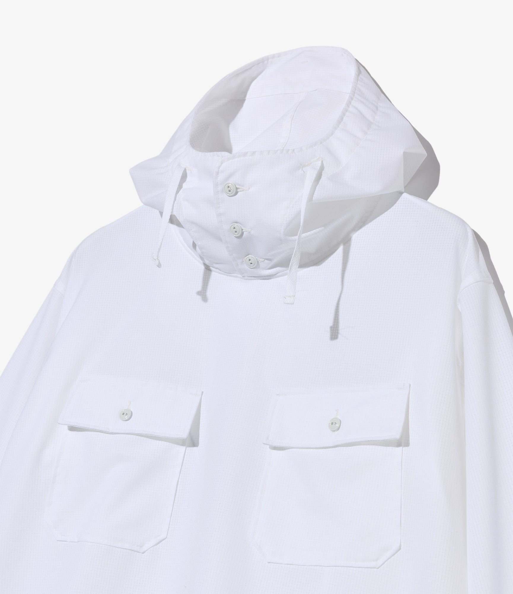 Cagoule Shirt – White Mesh