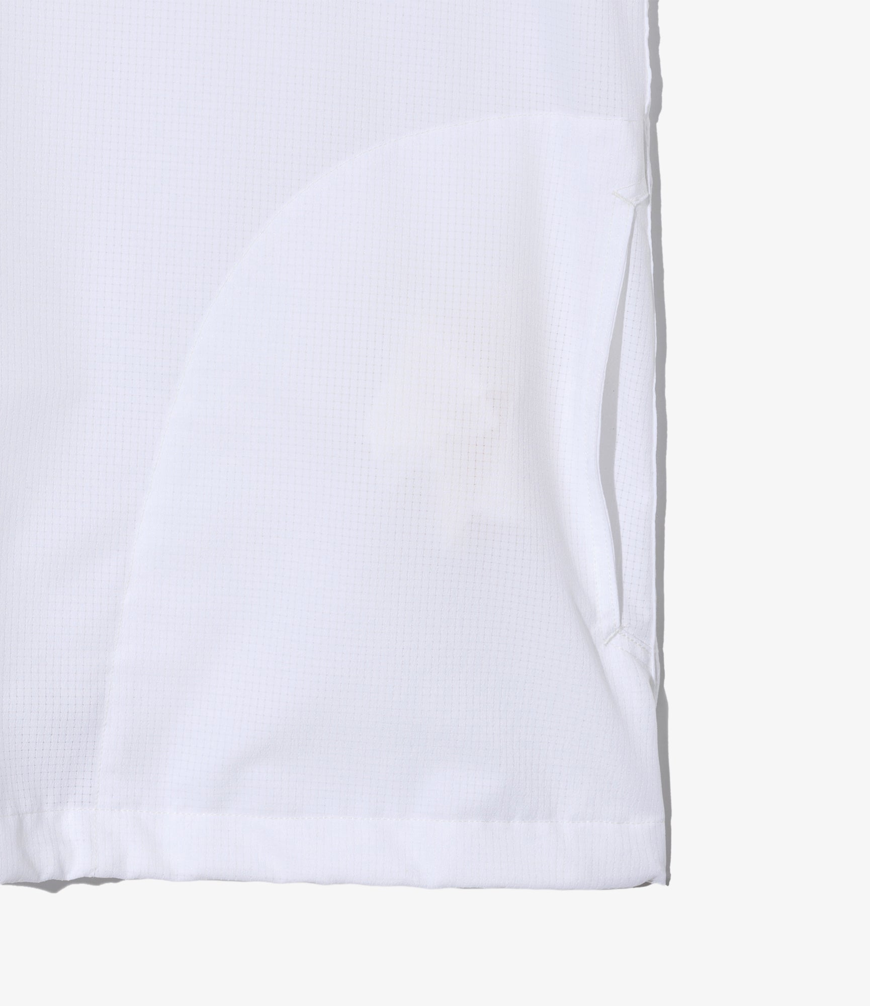 Cagoule Shirt – White Mesh