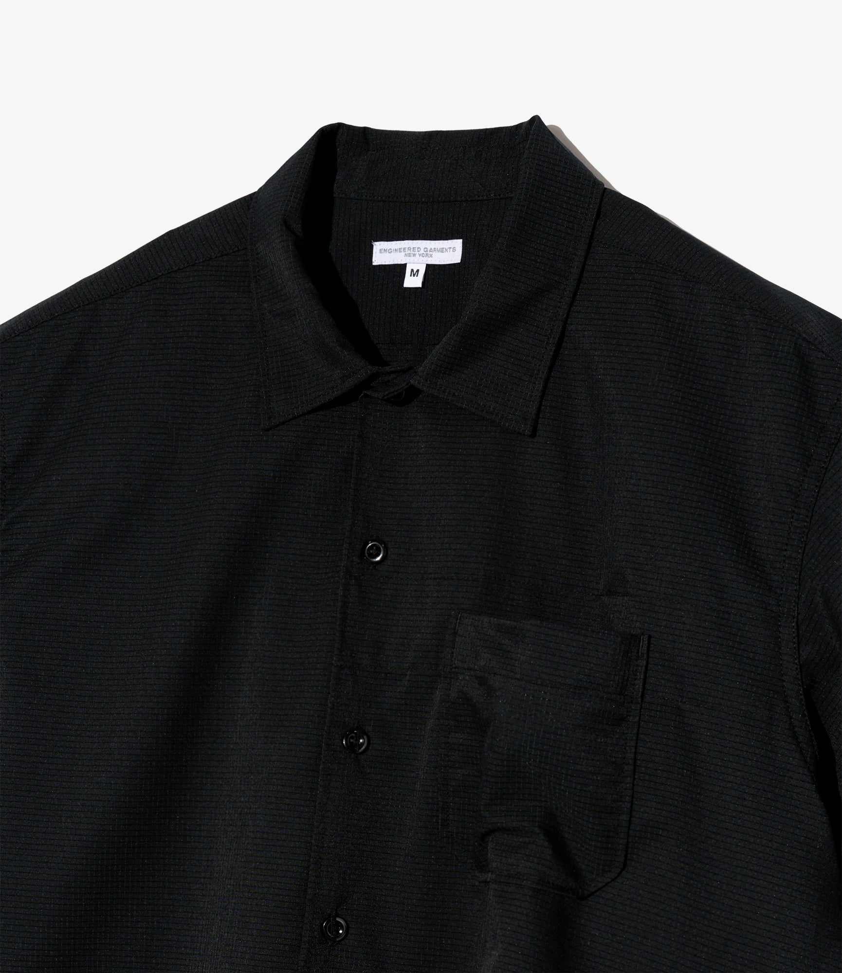 Camp Shirt – Black Mesh