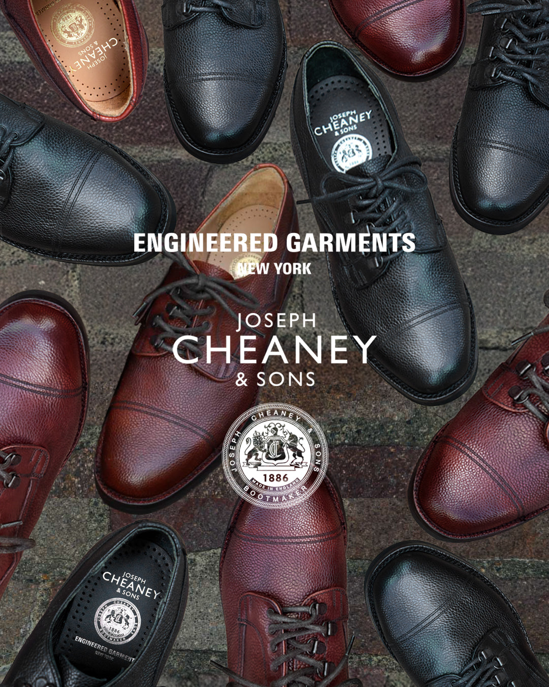靴 JOSEPH & CHEANEY CAIRNGORM UK8 Engineered Garments × Cheaney | Nepenthes London | Nepenthes London