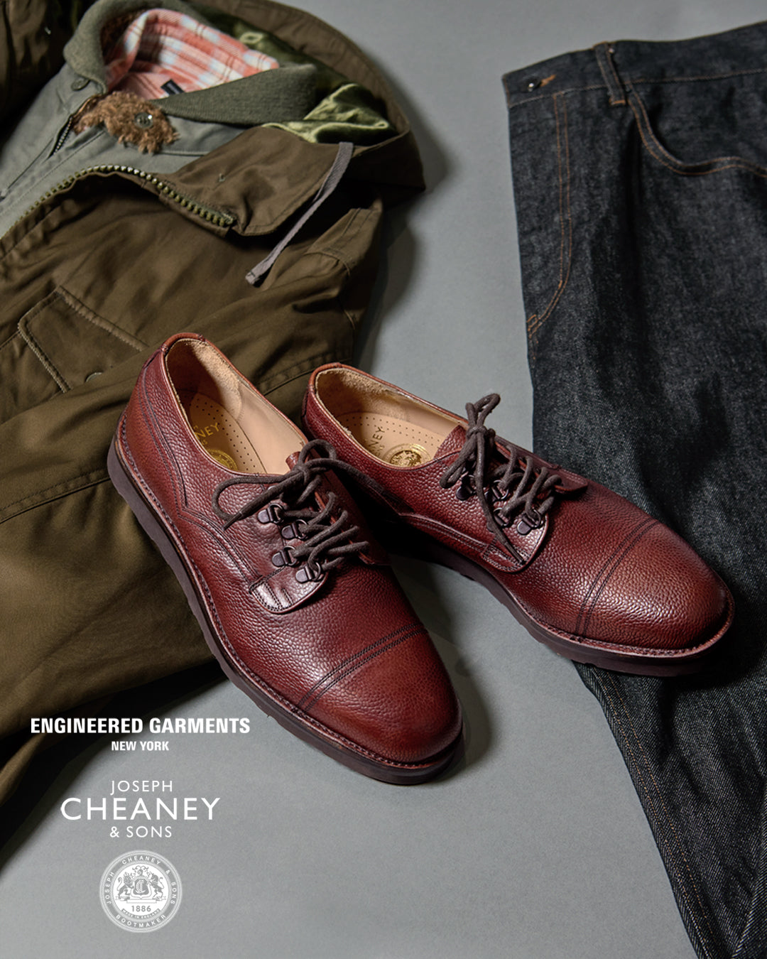 Engineered Garments × Cheaney | Nepenthes London | Nepenthes London