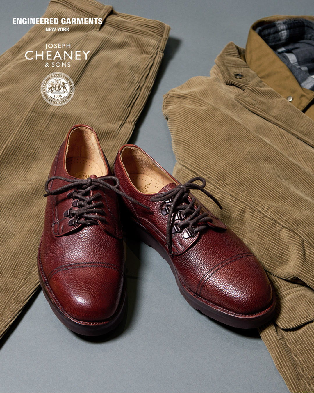 Engineered Garments × Cheaney | Nepenthes London | Nepenthes London