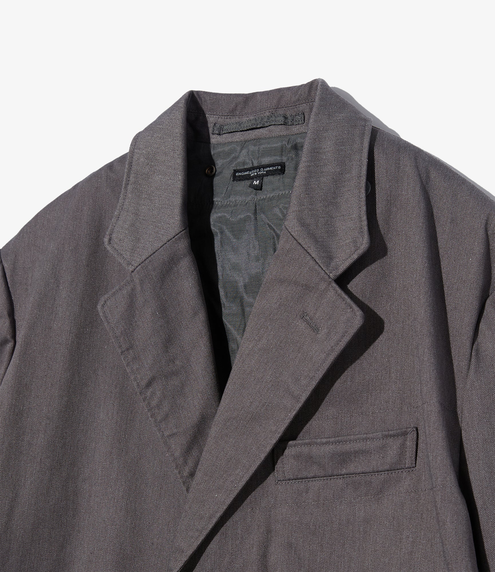 Chester Coat – Grey Tanker Twill