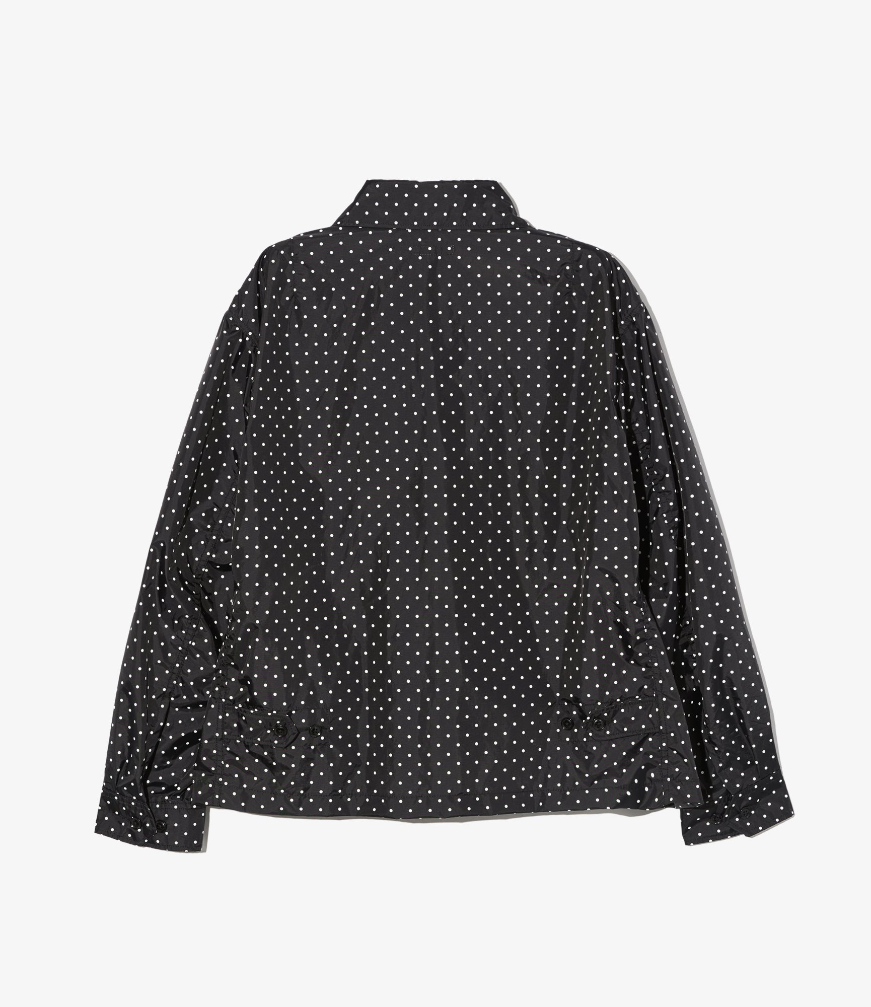 Claigton Jacket – Black Polka Dot Taffeta