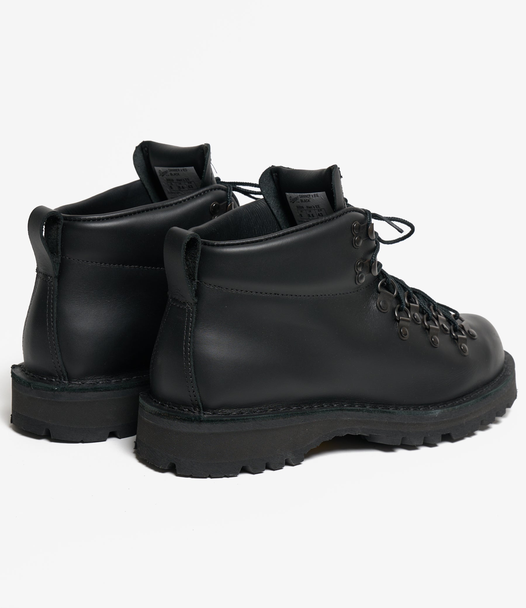 Mountain Light Boot – Black Leather