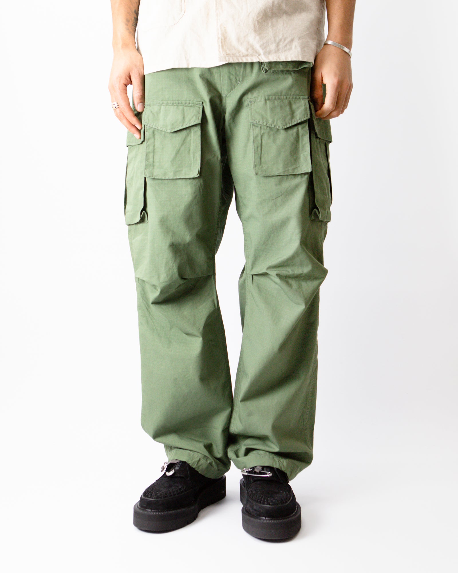 FA Pant – Olive Ripstop Cotton