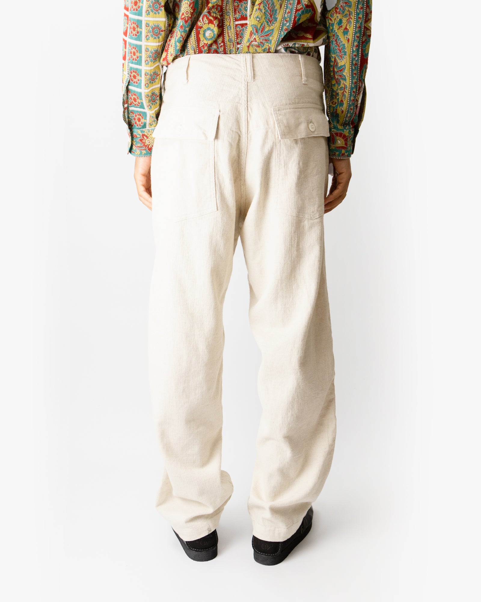 Fatigue Pant – Natural Cotton/Linen Java Cloth