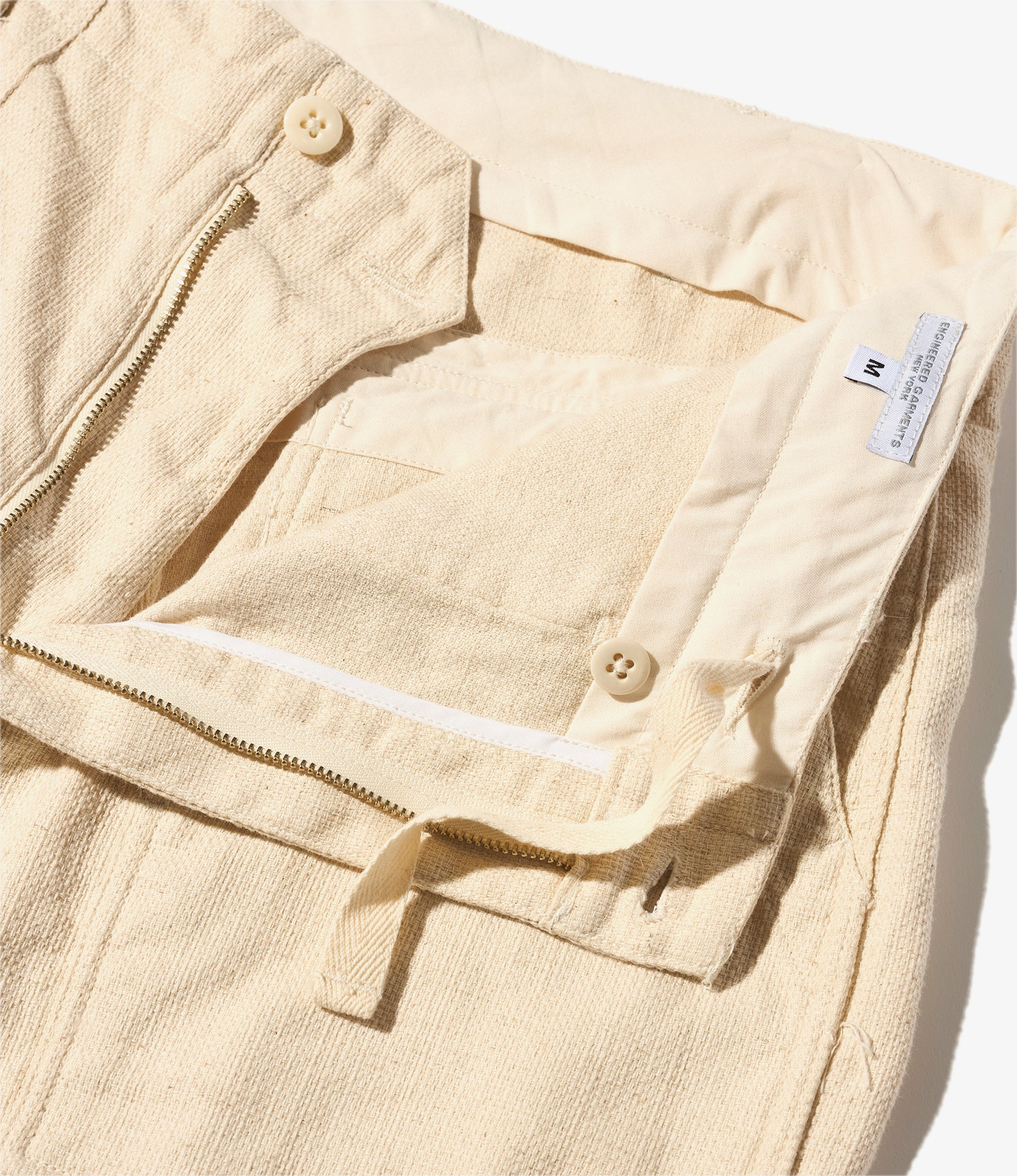 Fatigue Pant – Natural Cotton/Linen Java Cloth