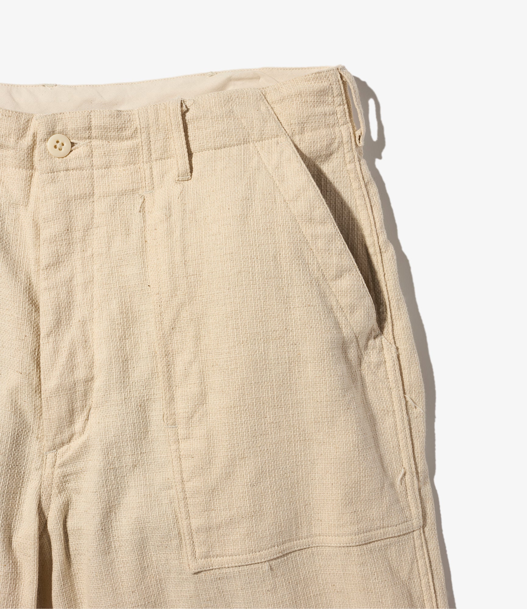 Fatigue Pant – Natural Cotton/Linen Java Cloth