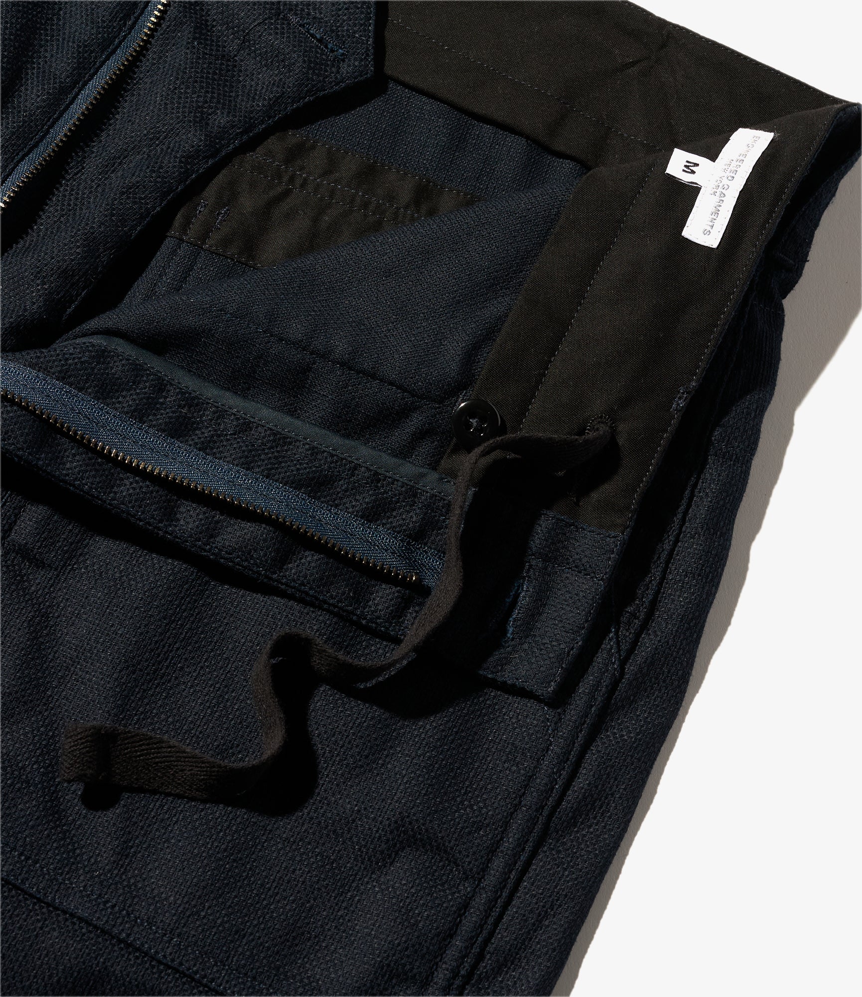 Fatigue Short – Dark Navy Cotton/Linen Java Cloth