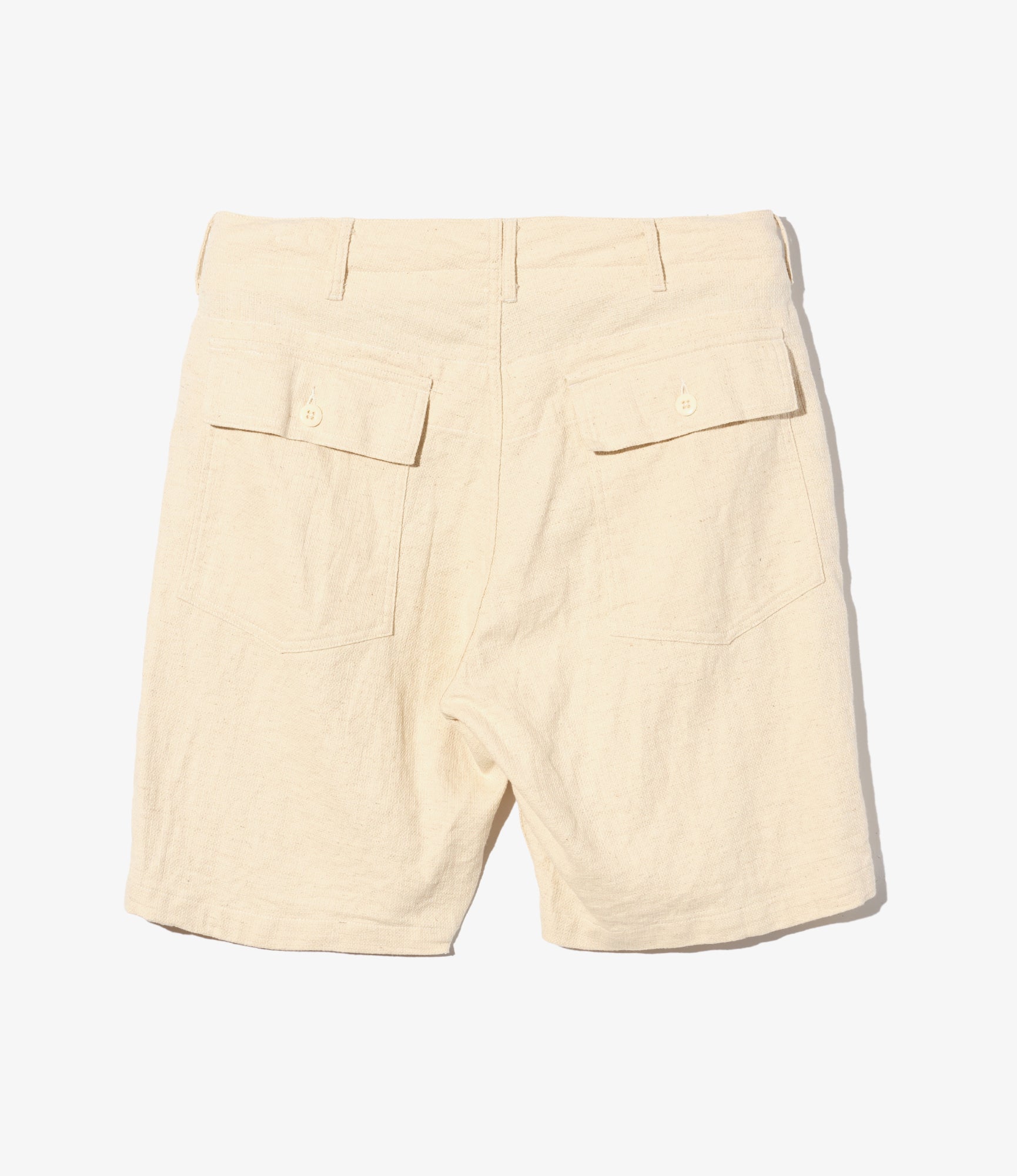 Fatigue Short – Natural Cotton/Linen Java Cloth