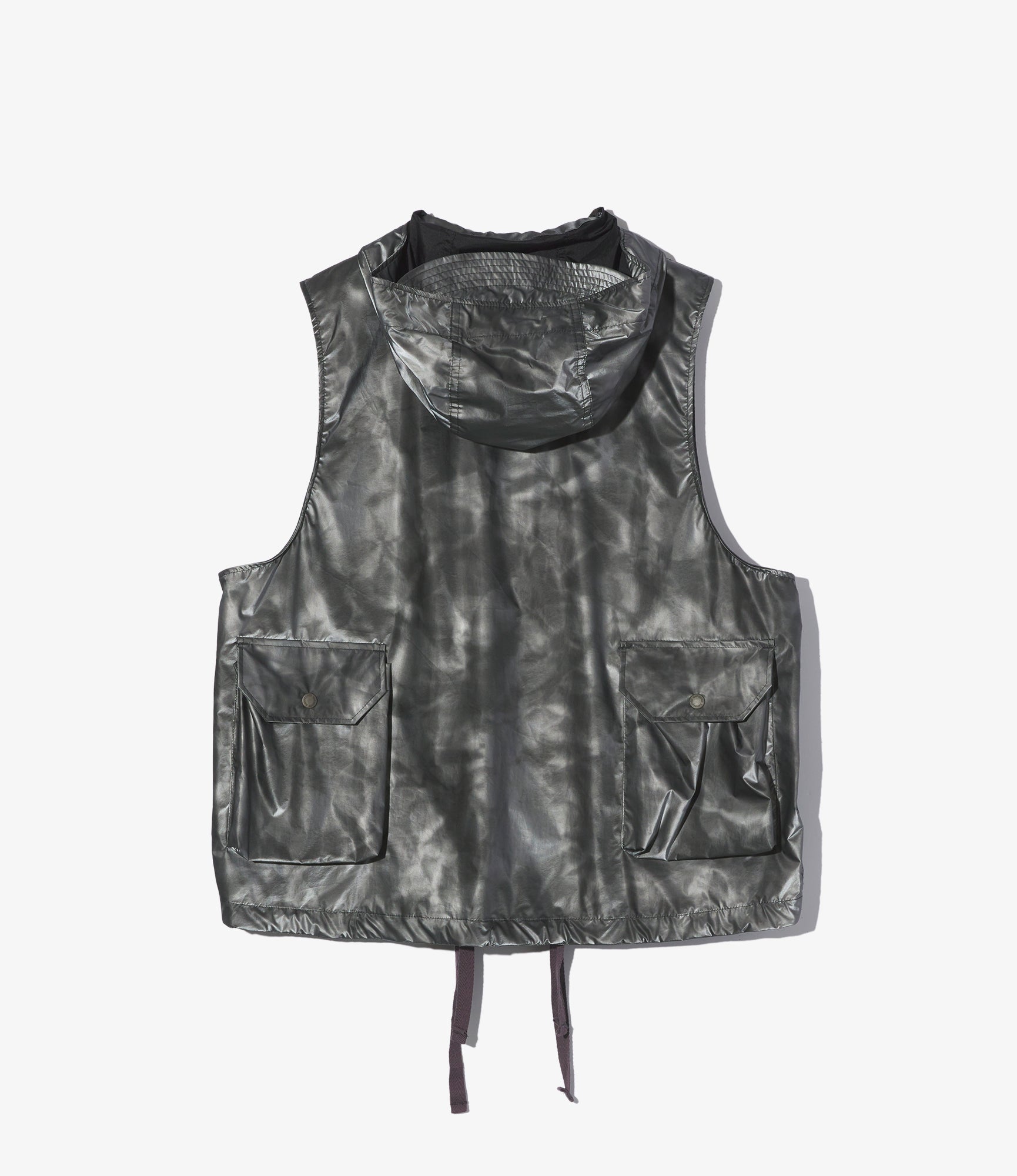 Field Vest – Silver Shadow Print Nylon