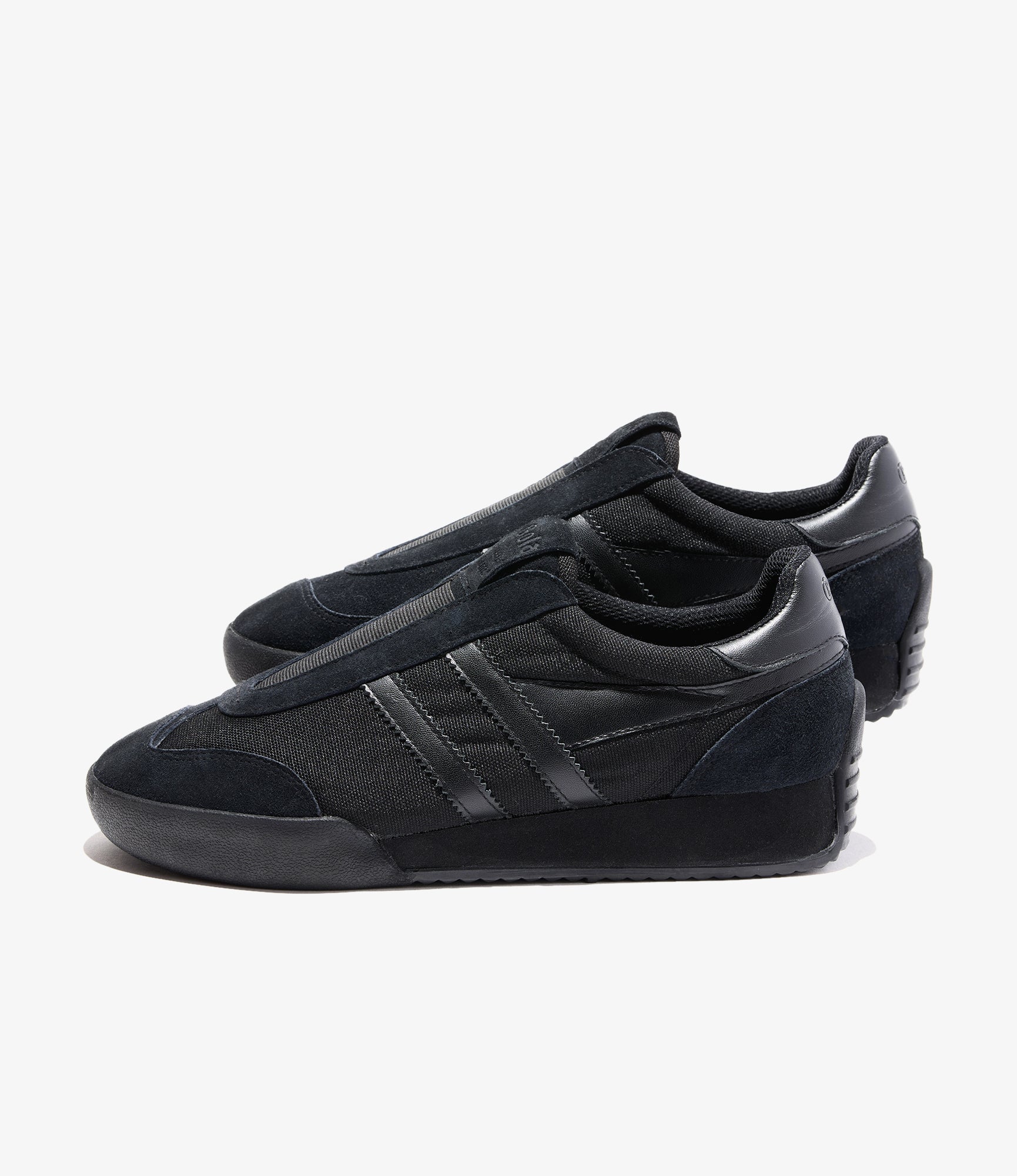 Match Slip-On Trainer – Black/Black