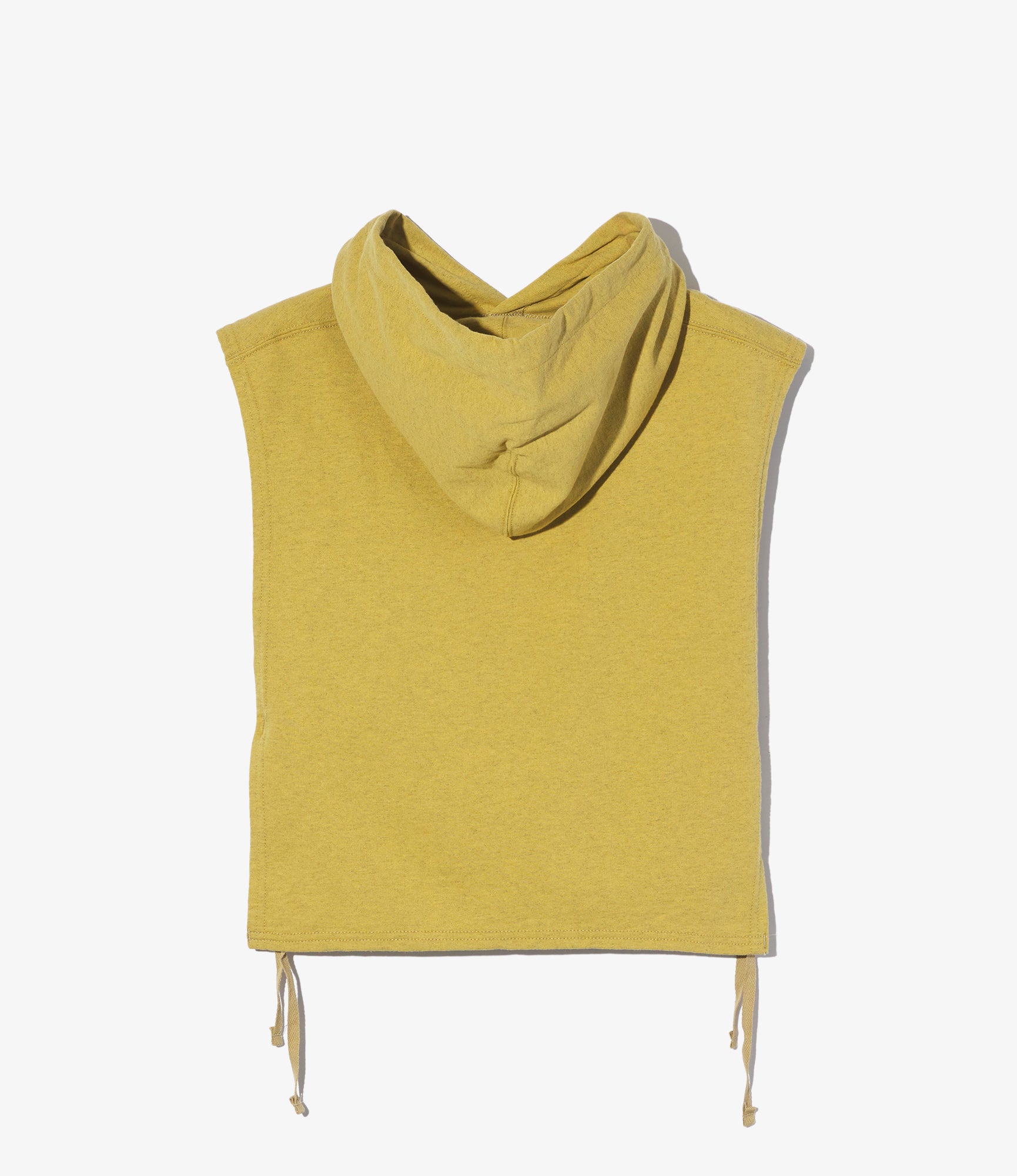 Hooded Knit Interliner – Khaki French Terry