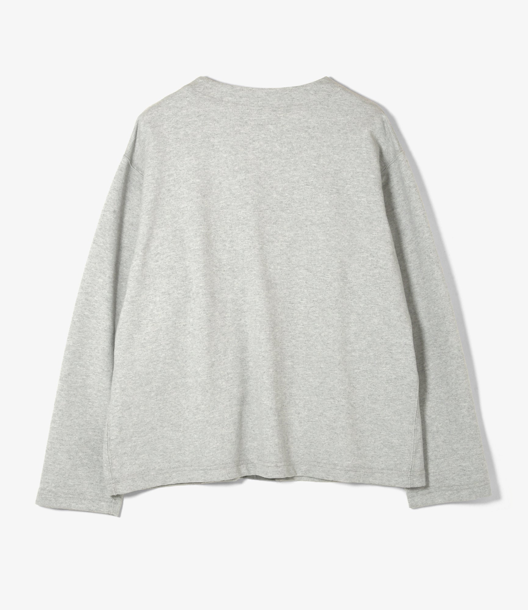 Knit Cardigan – Heather Grey French Terry